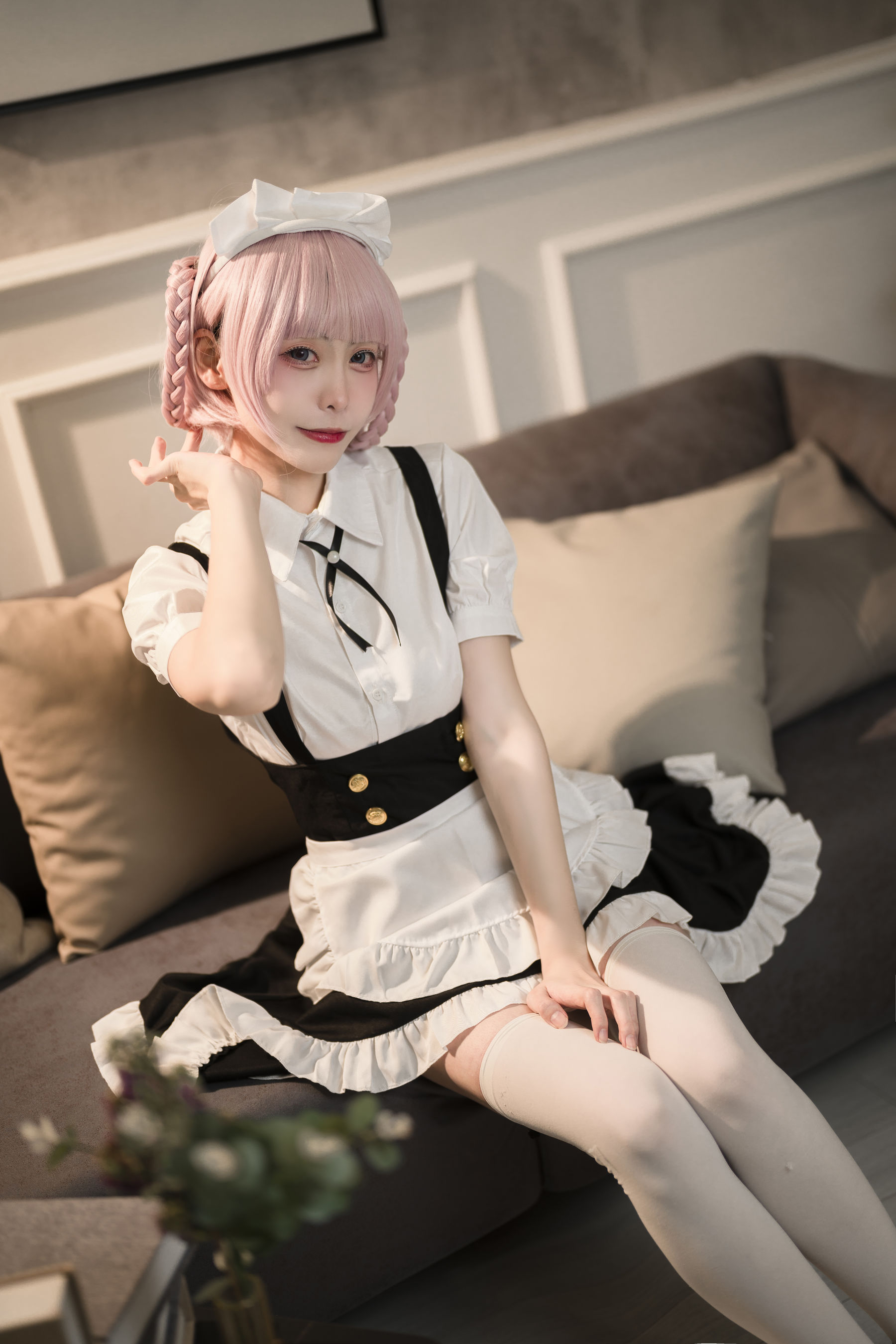 [福利COS] 樱岛嗷 - 七草荠原皮+女仆