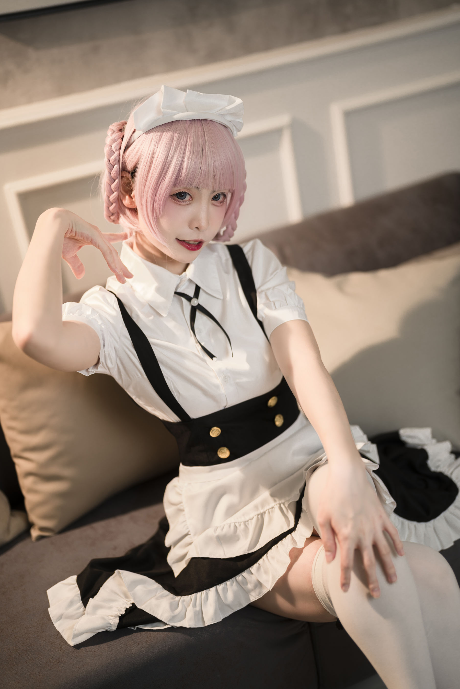 [福利COS] 樱岛嗷 - 七草荠原皮+女仆