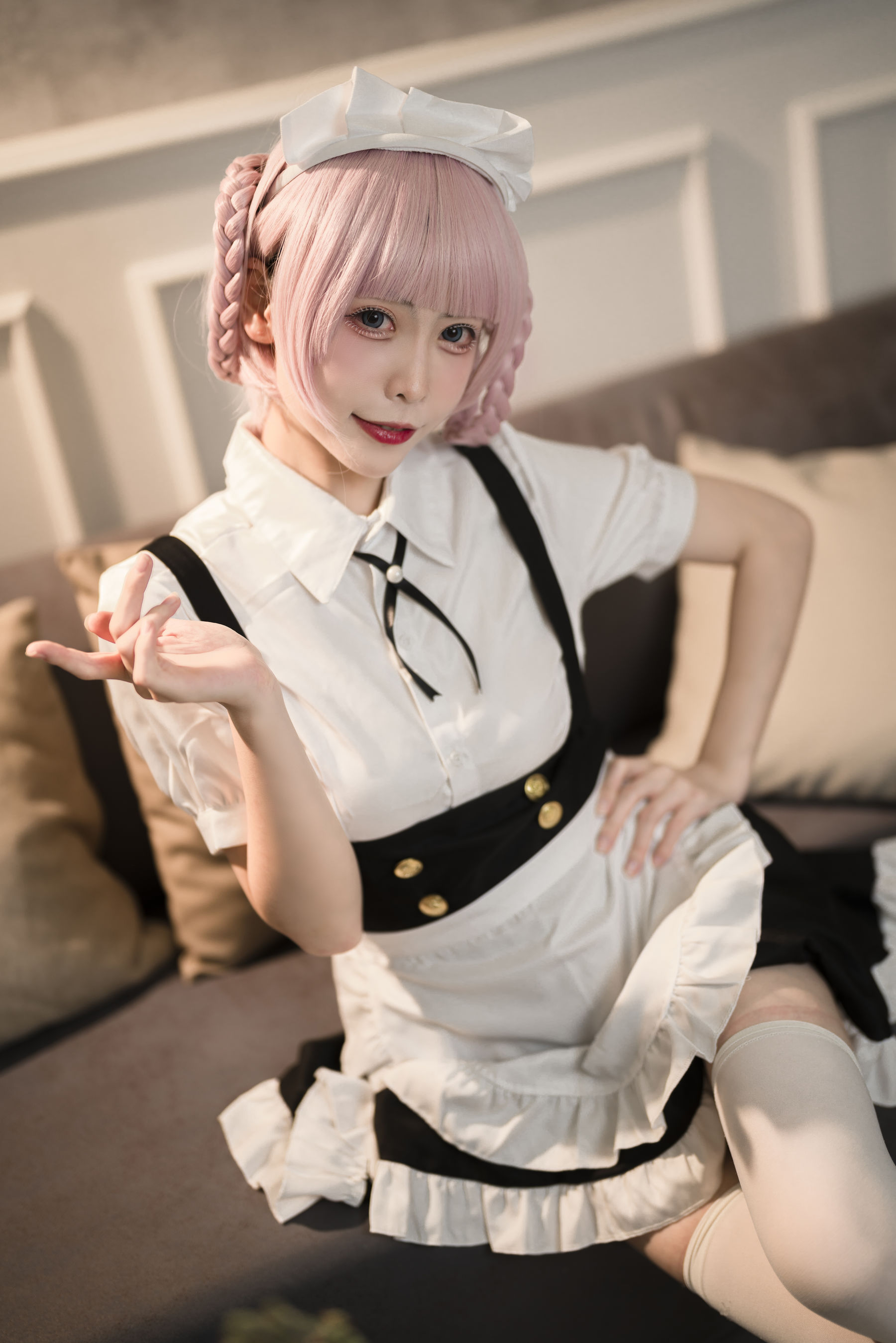 [福利COS] 樱岛嗷 - 七草荠原皮+女仆