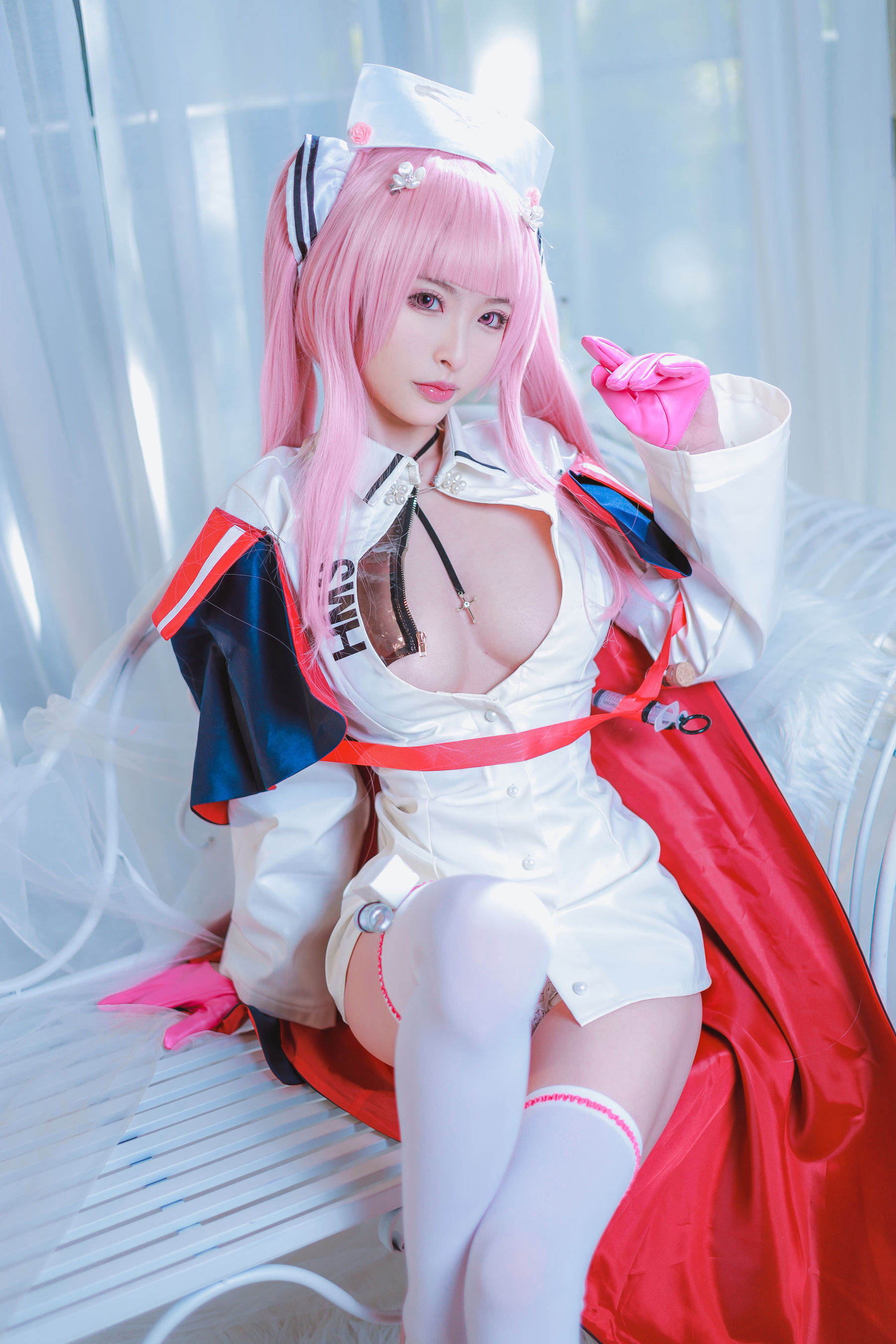 [福利COS] 清水由乃 - 英仙座护士服