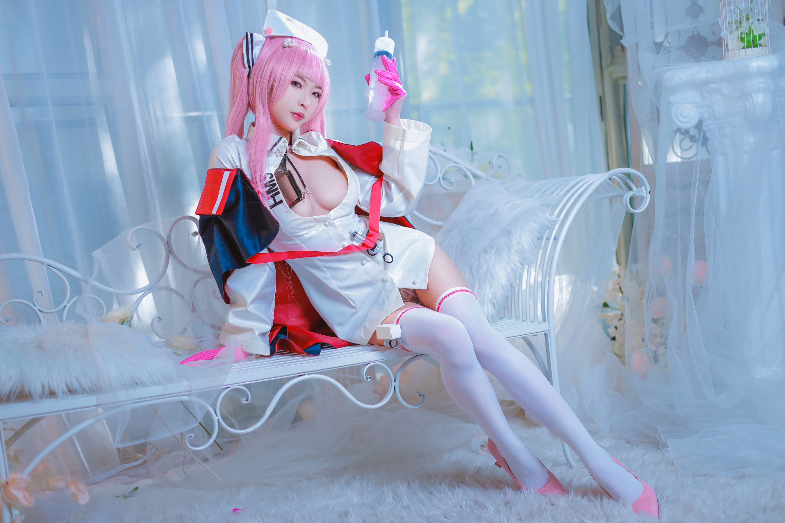 [福利COS] 清水由乃 - 英仙座护士服