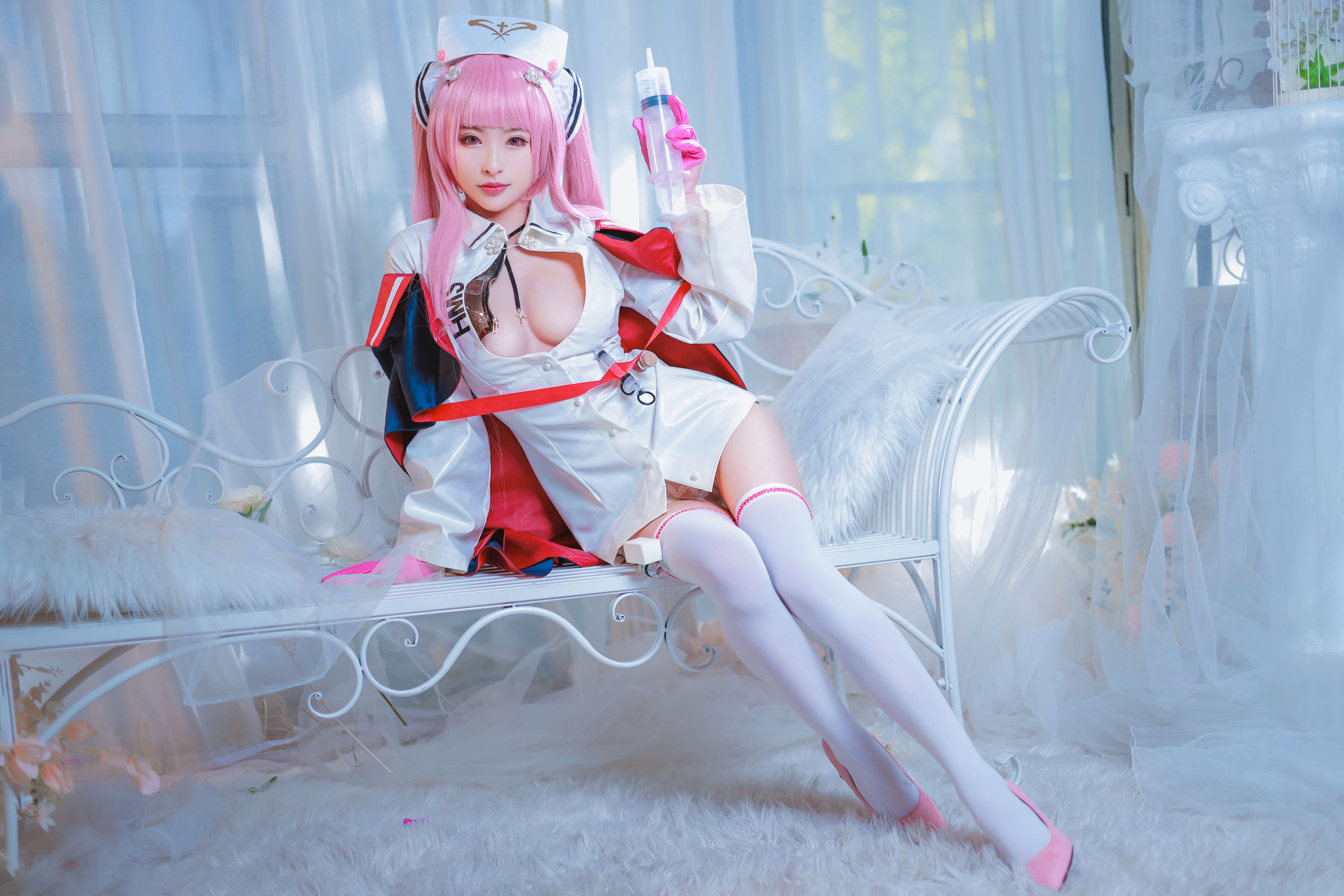 [福利COS] 清水由乃 - 英仙座护士服