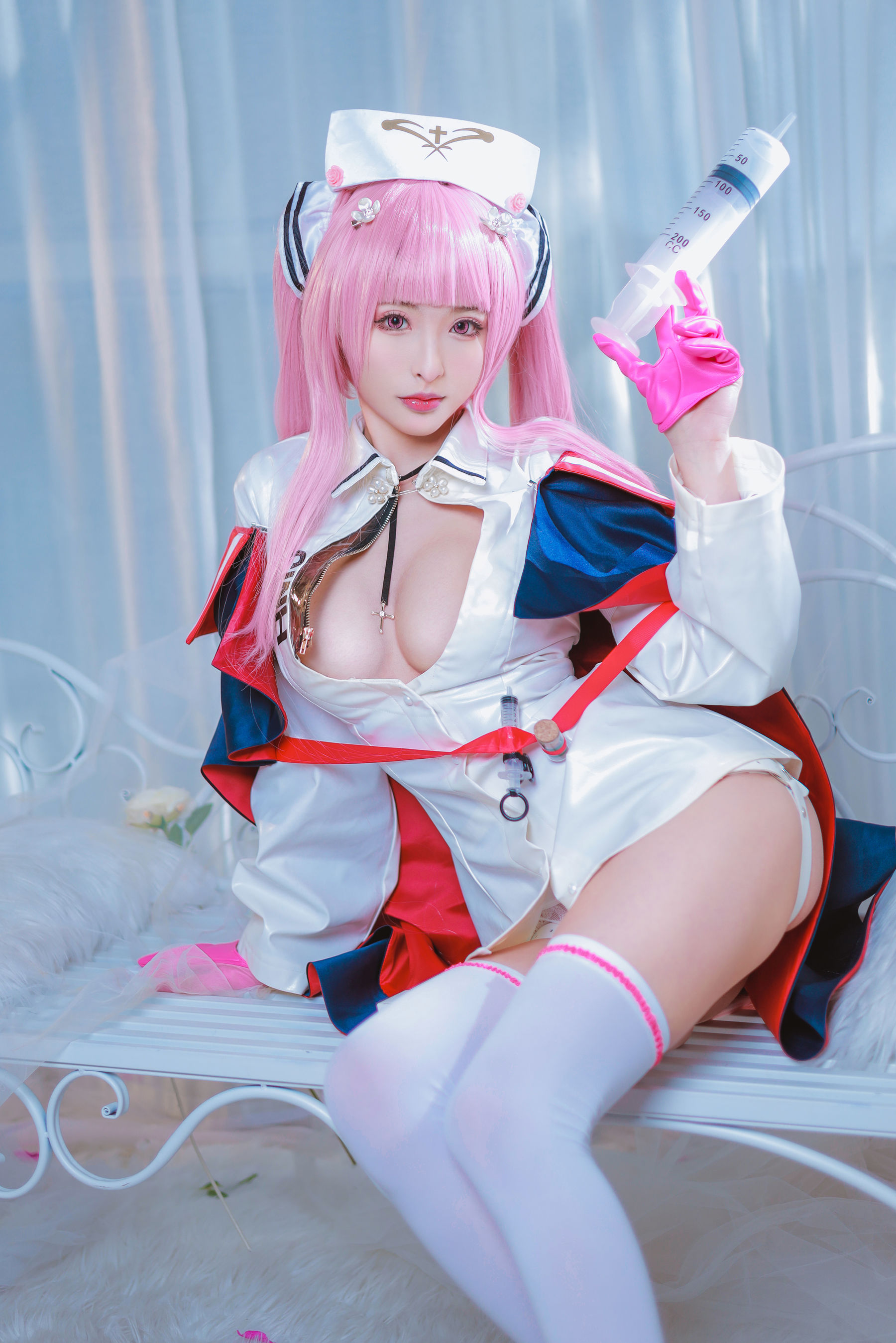 [福利COS] 清水由乃 - 英仙座护士服