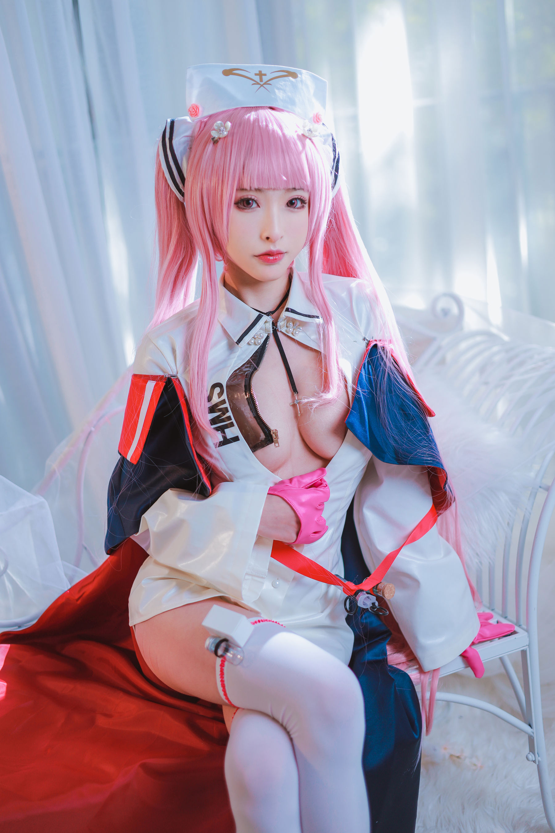 [福利COS] 清水由乃 - 英仙座护士服