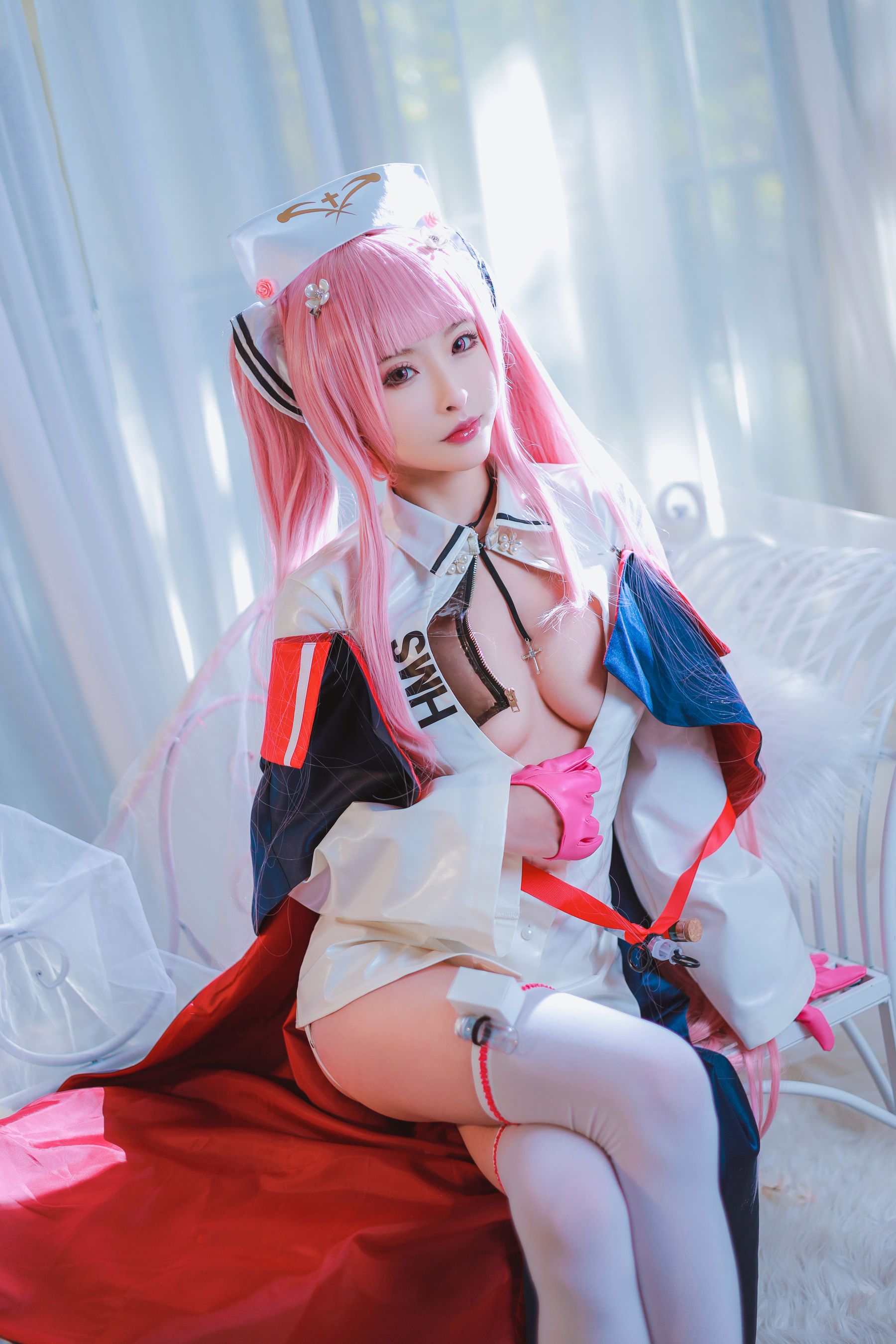 [福利COS] 清水由乃 - 英仙座护士服