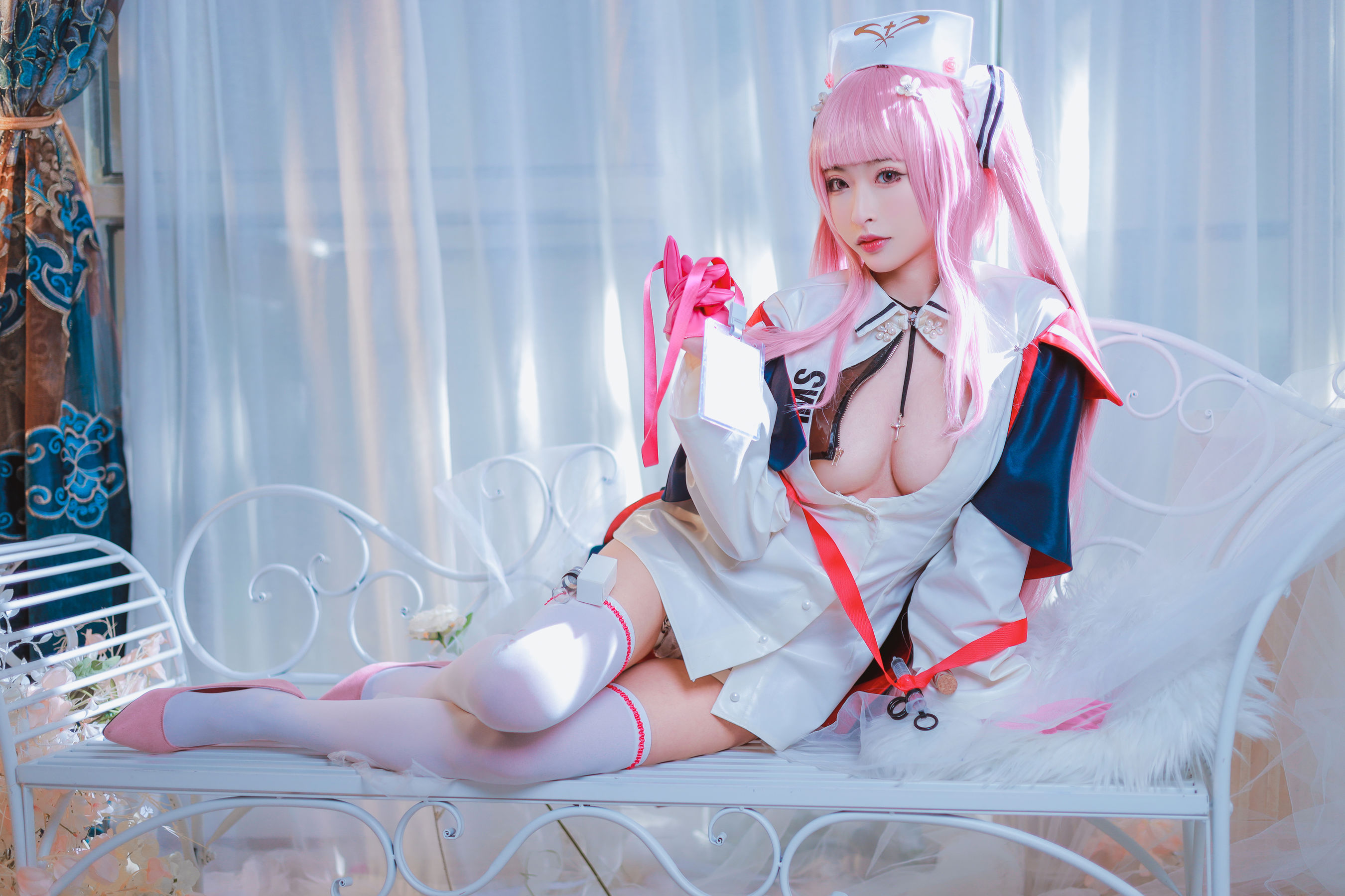 [福利COS] 清水由乃 - 英仙座护士服