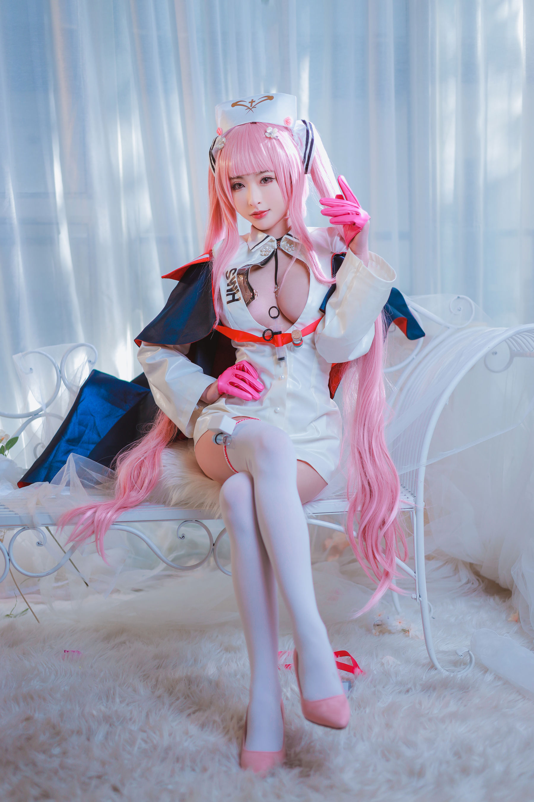 [福利COS] 清水由乃 - 英仙座护士服