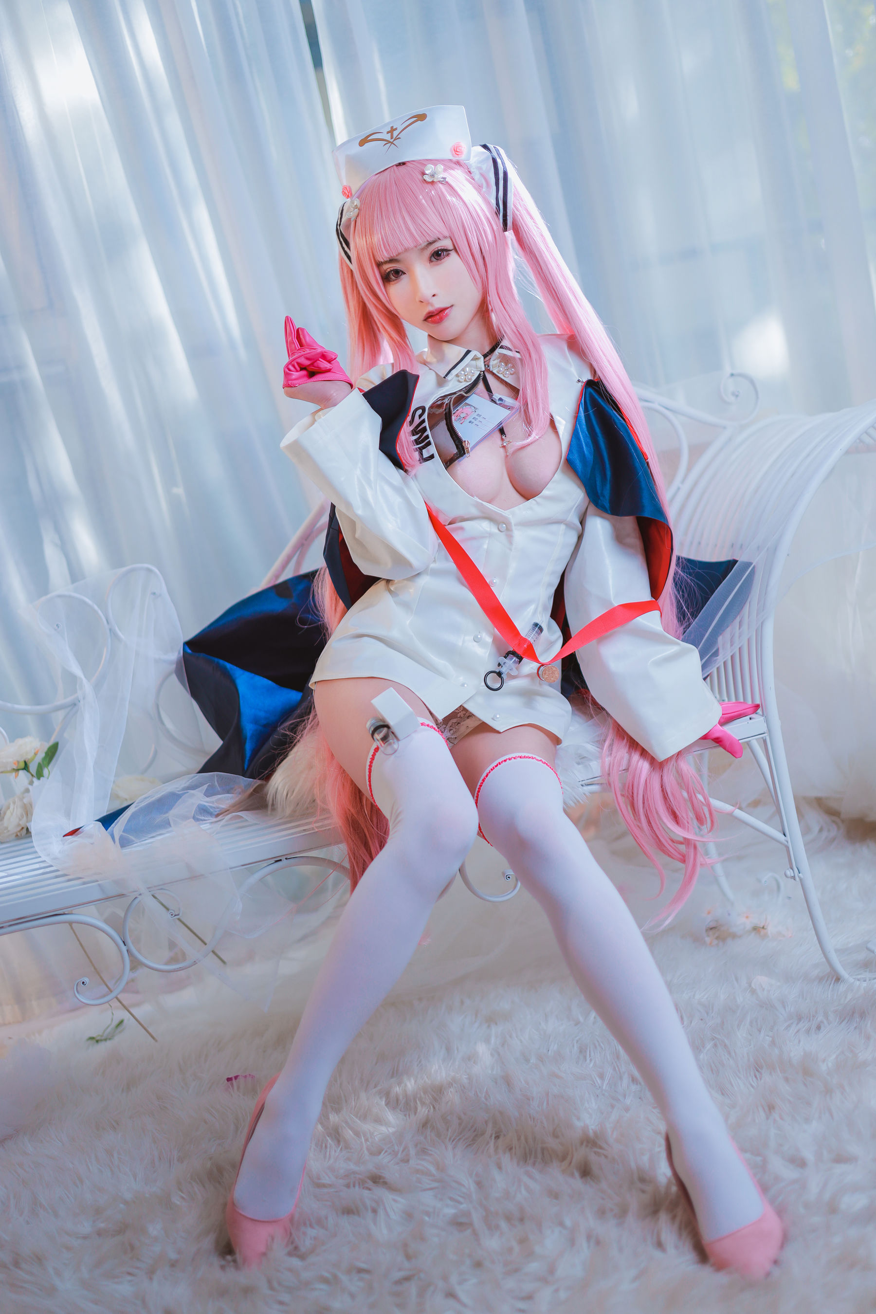[福利COS] 清水由乃 - 英仙座护士服