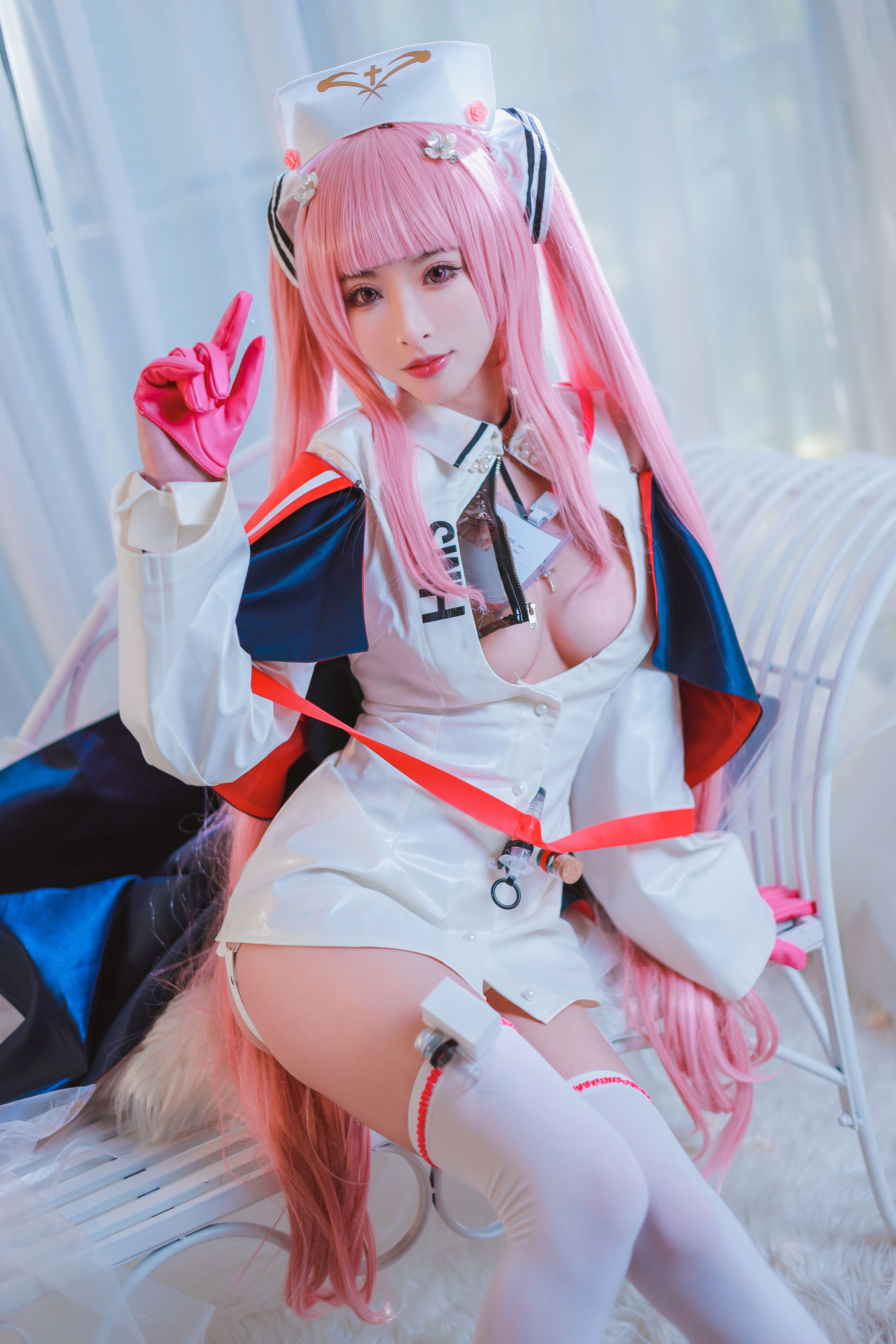 [福利COS] 清水由乃 - 英仙座护士服