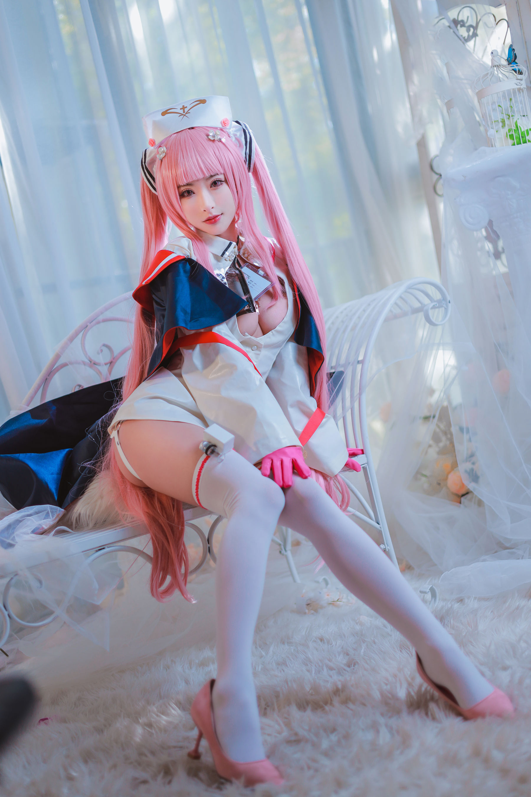 [福利COS] 清水由乃 - 英仙座护士服