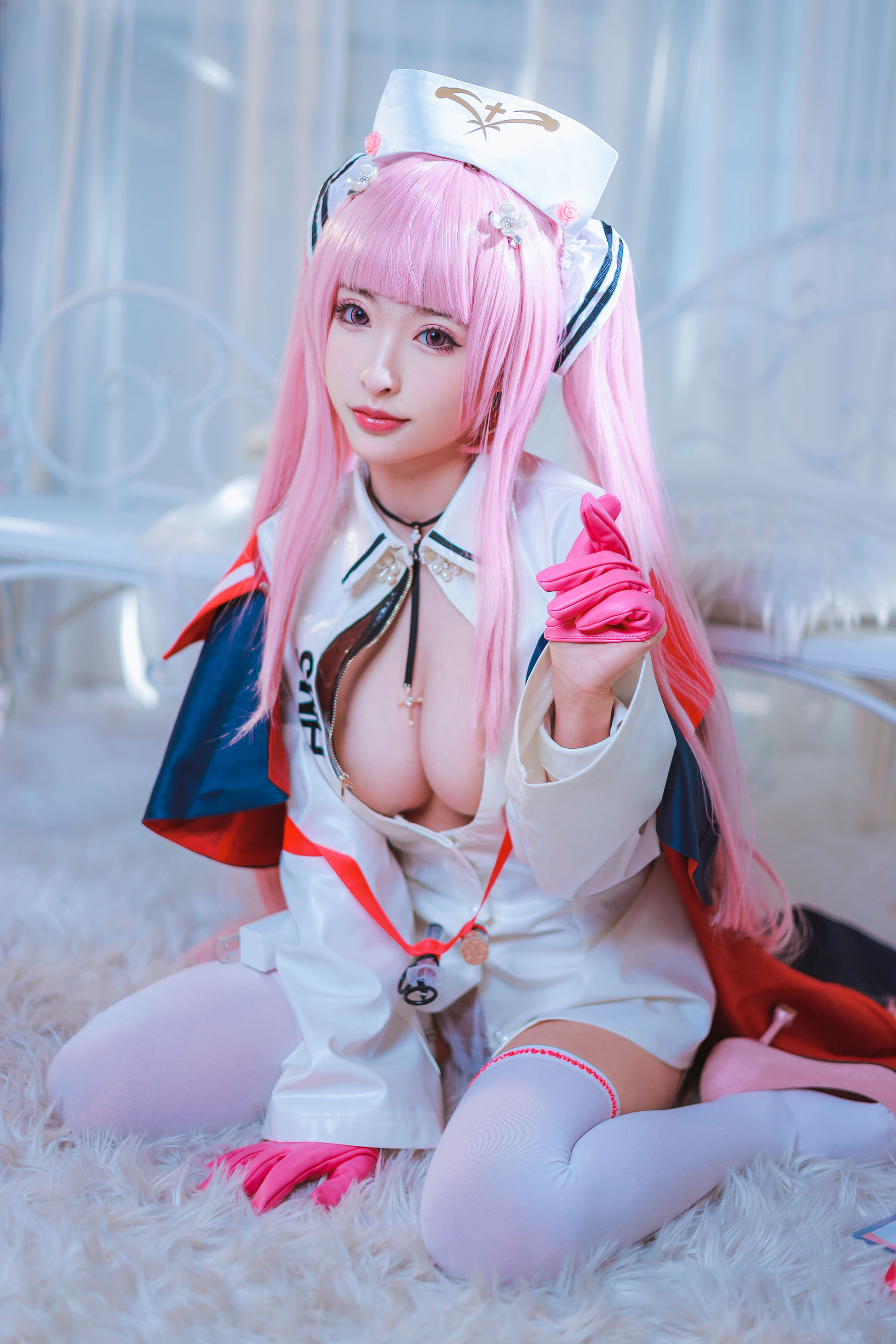 [福利COS] 清水由乃 - 英仙座护士服