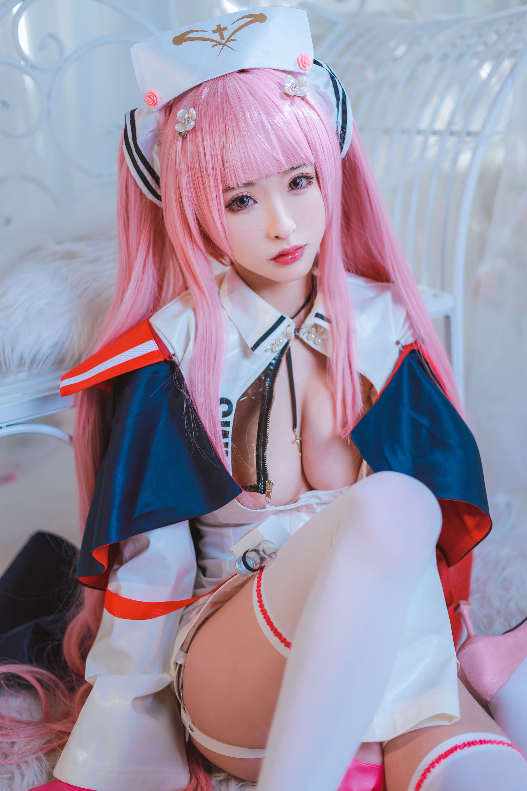 [福利COS] 清水由乃 - 英仙座护士服