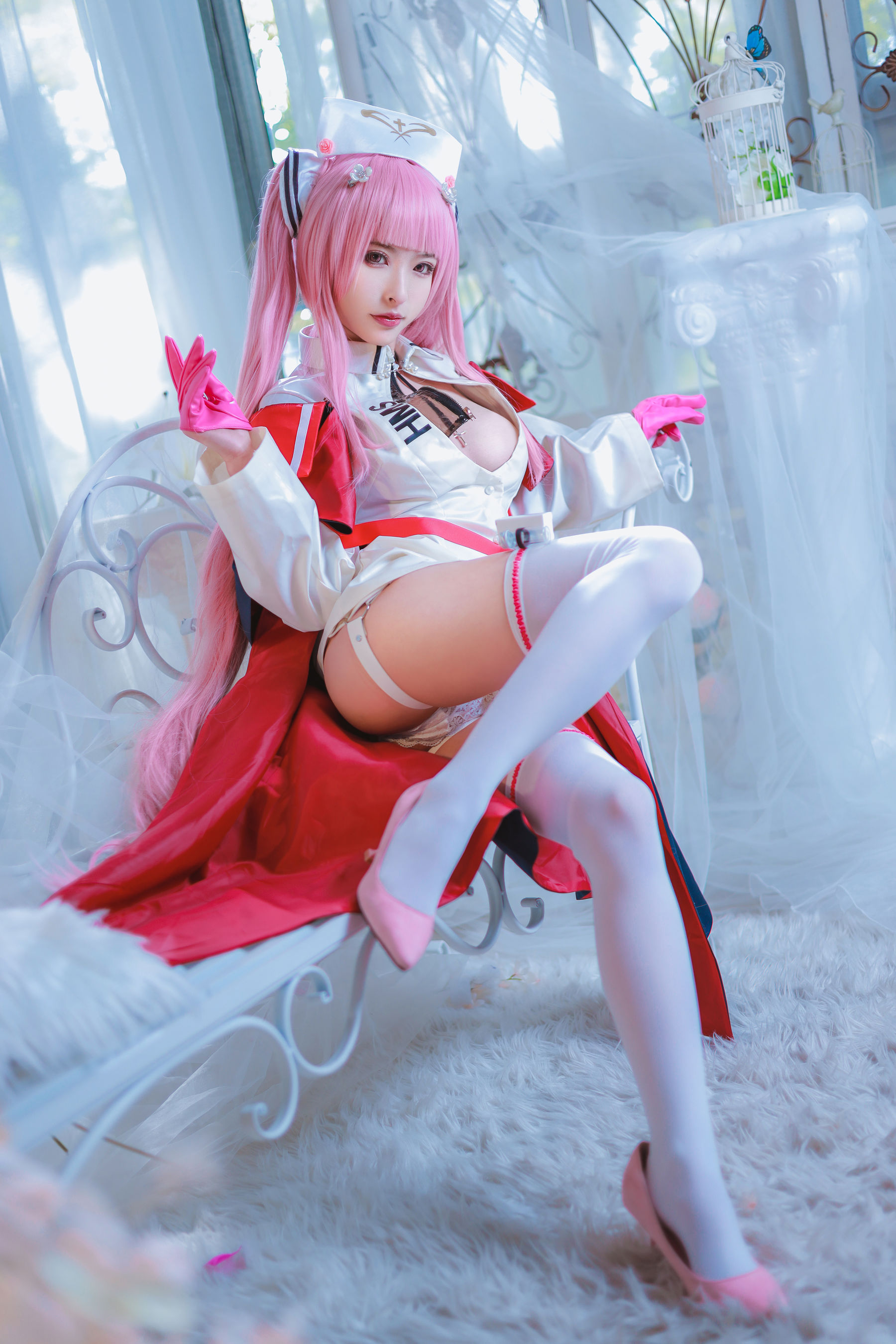 [福利COS] 清水由乃 - 英仙座护士服