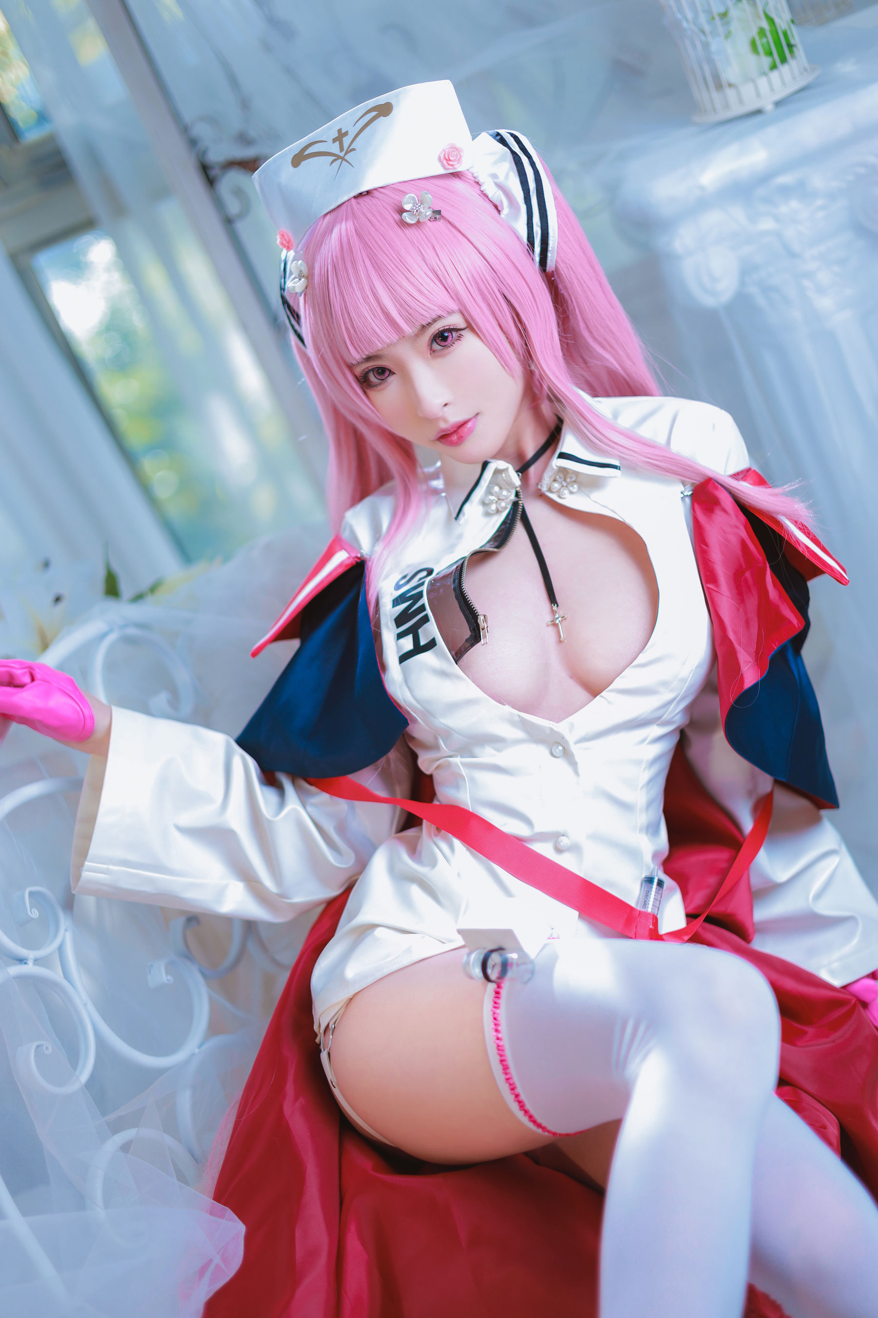 [福利COS] 清水由乃 - 英仙座护士服