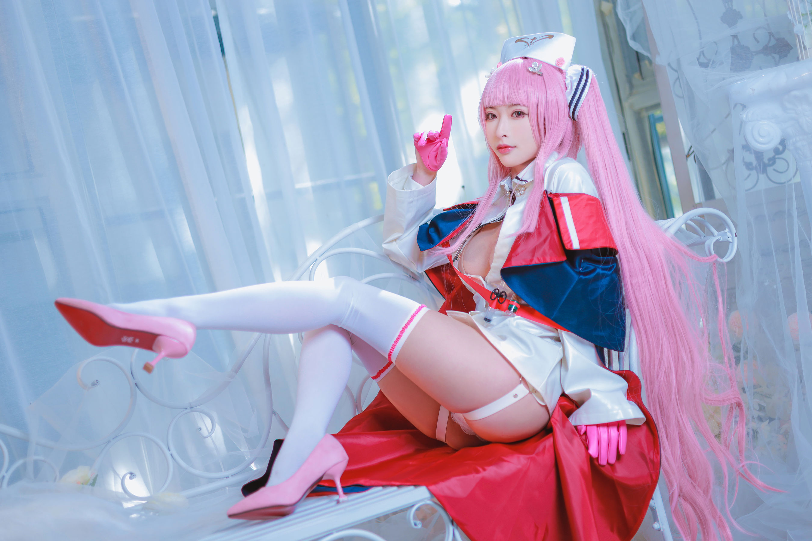 [福利COS] 清水由乃 - 英仙座护士服