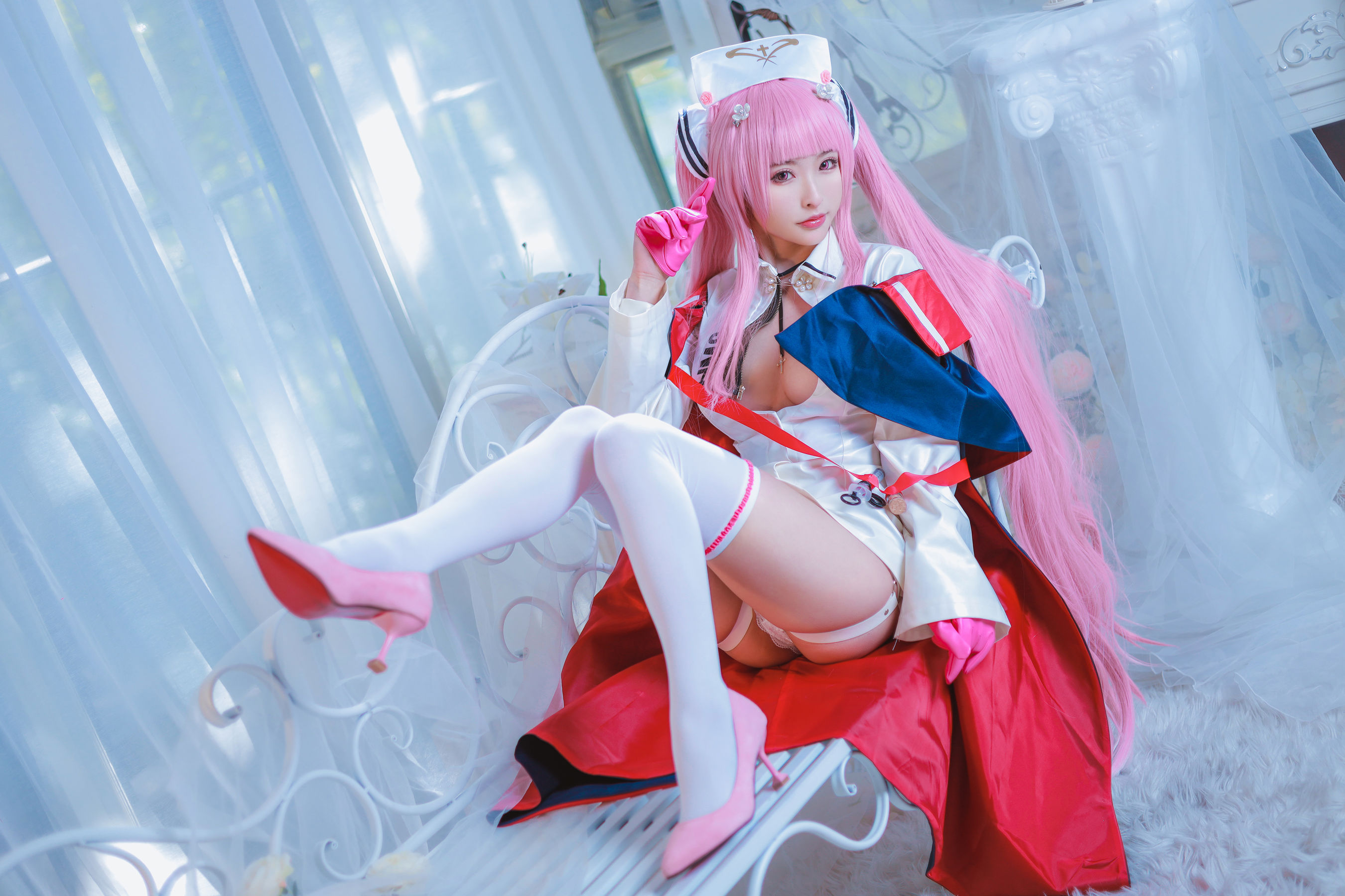 [福利COS] 清水由乃 - 英仙座护士服