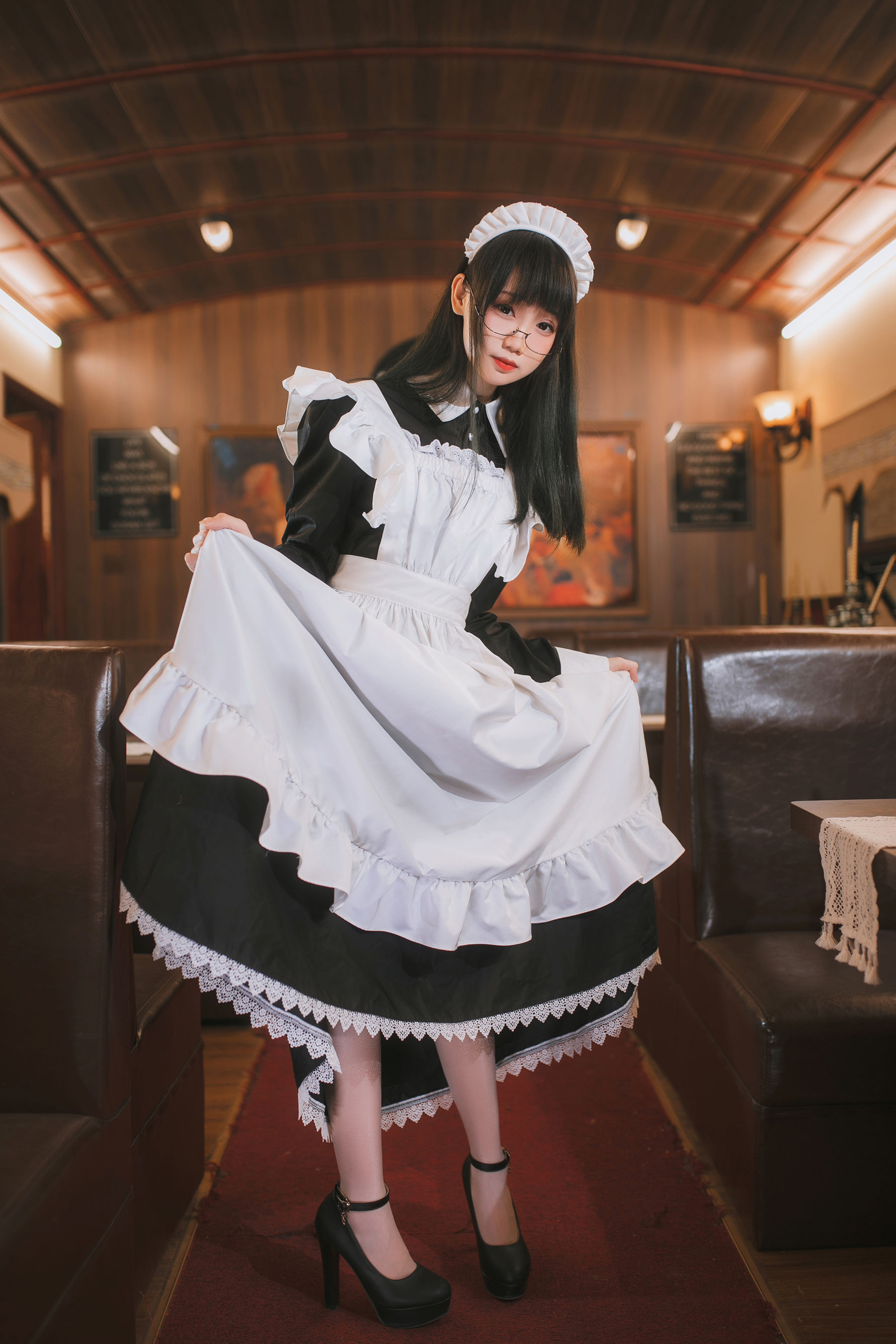 [福利COS] 焖焖碳 - 女仆