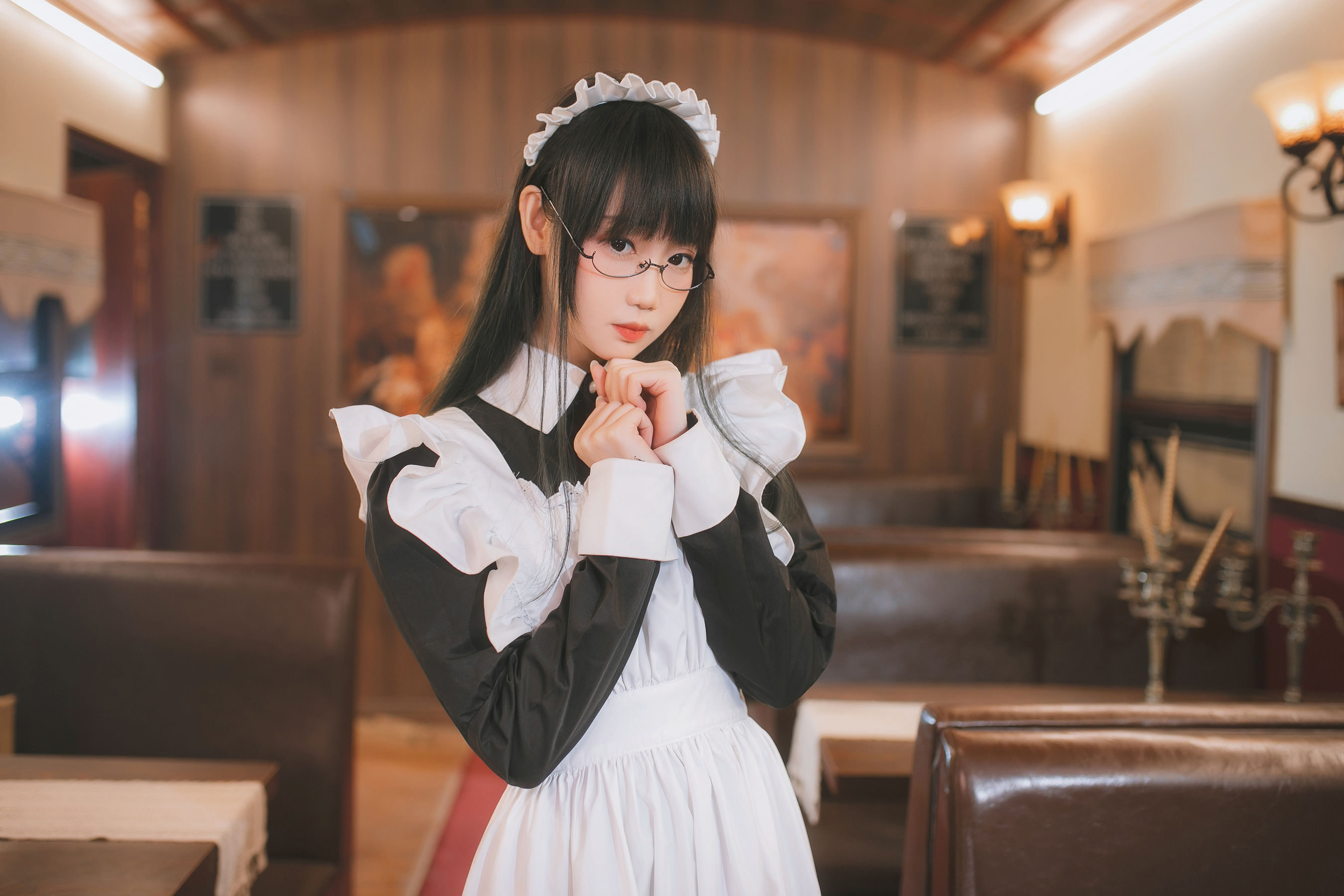 [福利COS] 焖焖碳 - 女仆
