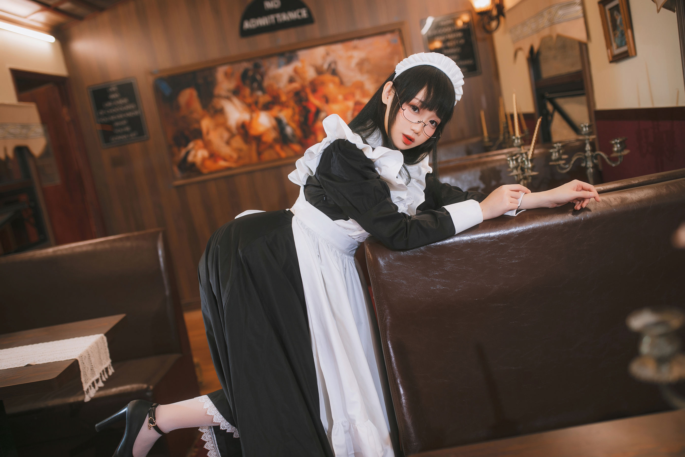 [福利COS] 焖焖碳 - 女仆