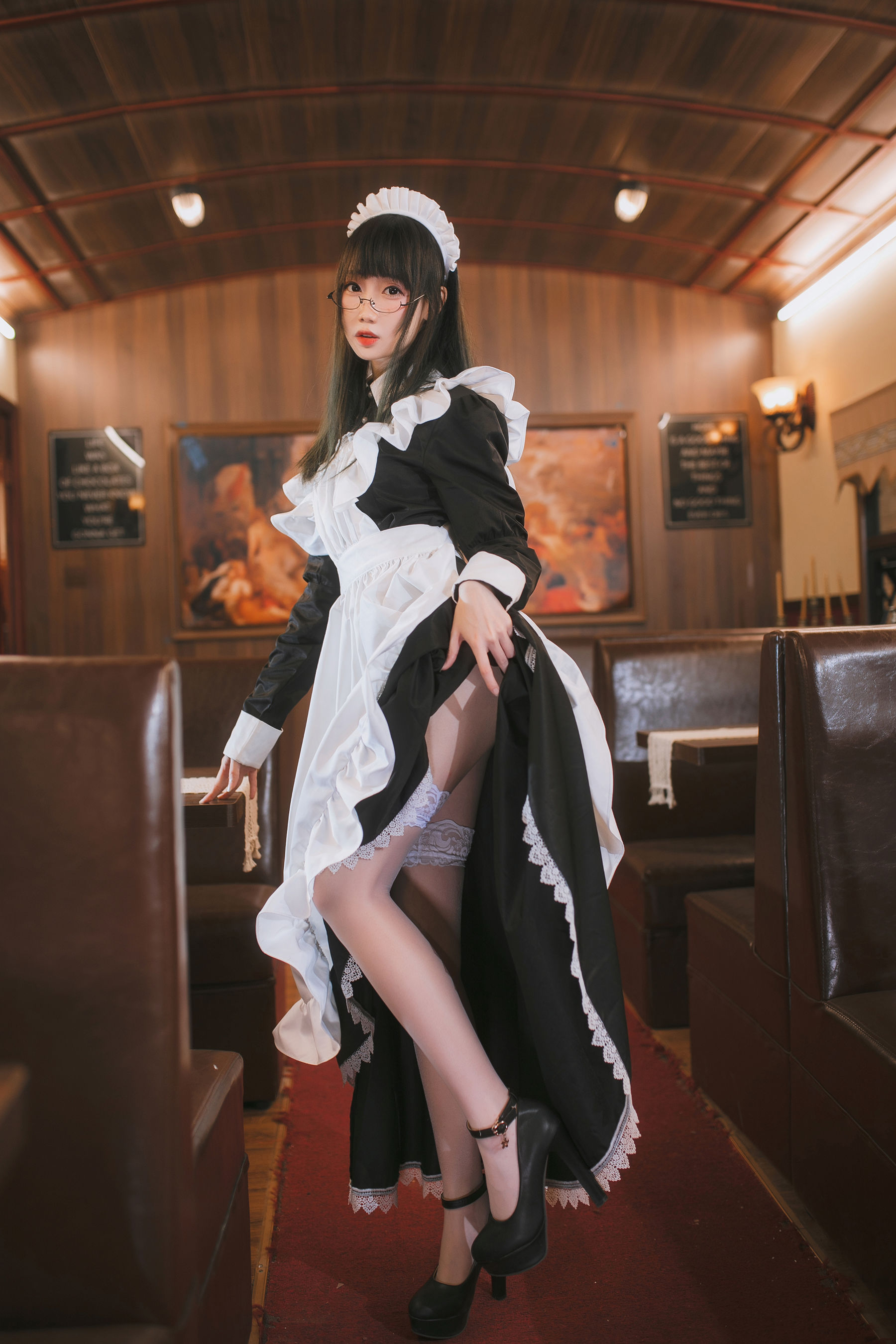 [福利COS] 焖焖碳 - 女仆