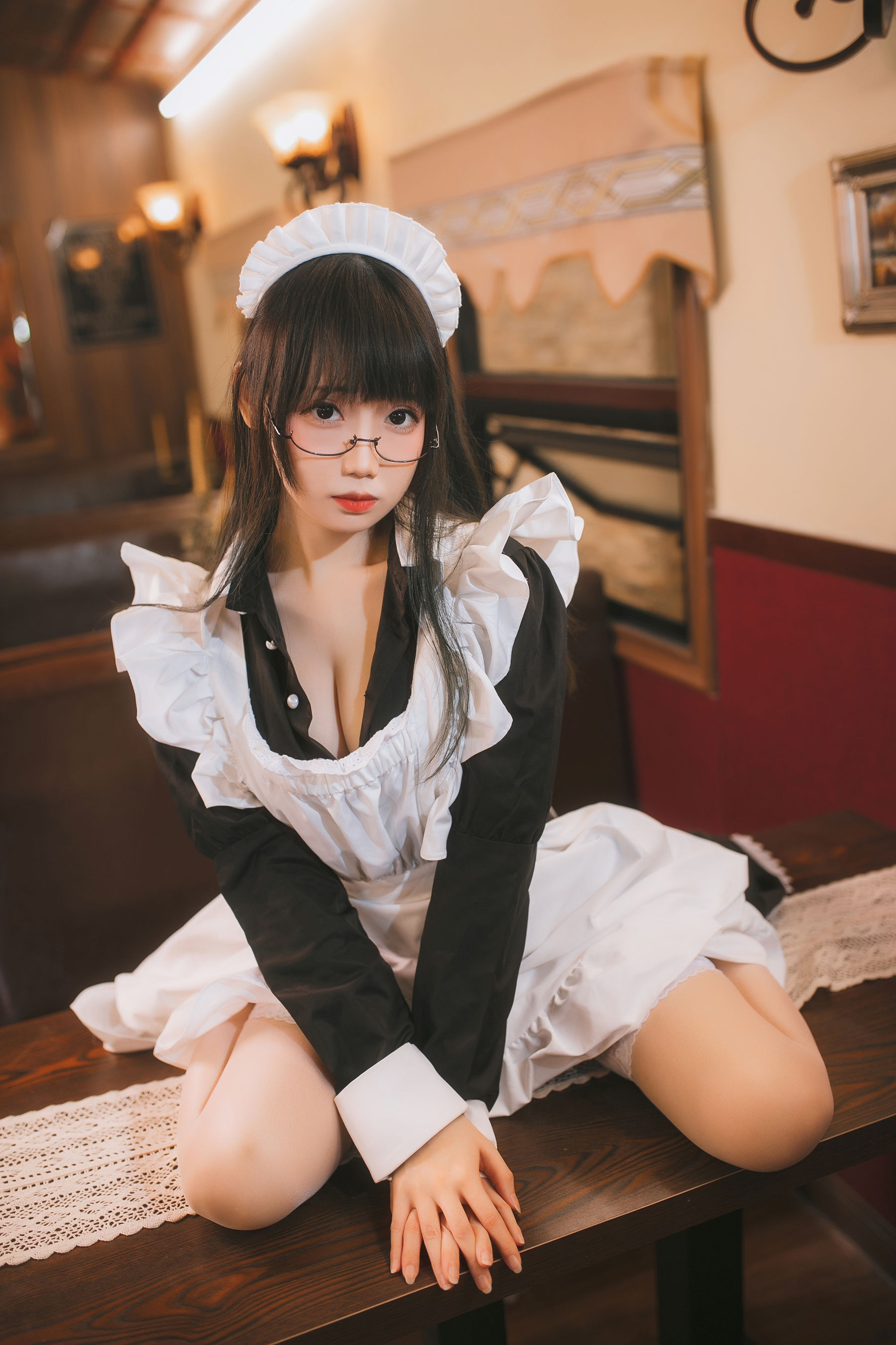 [福利COS] 焖焖碳 - 女仆