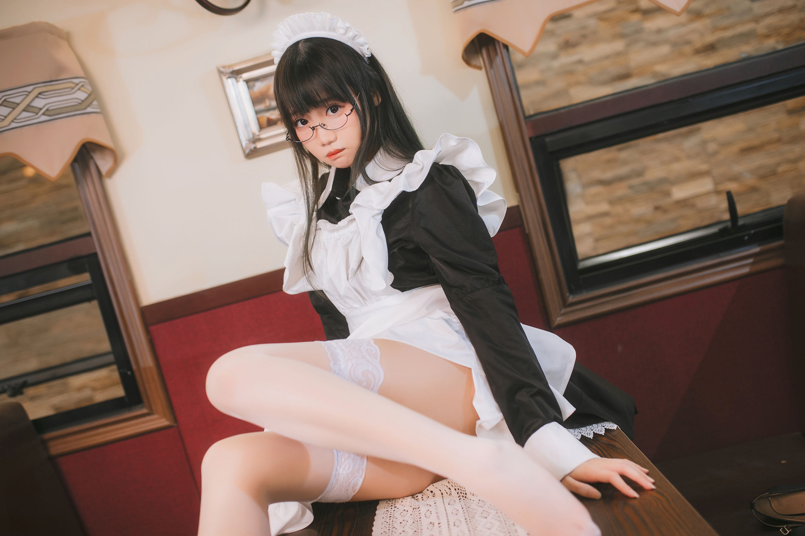 [福利COS] 焖焖碳 - 女仆