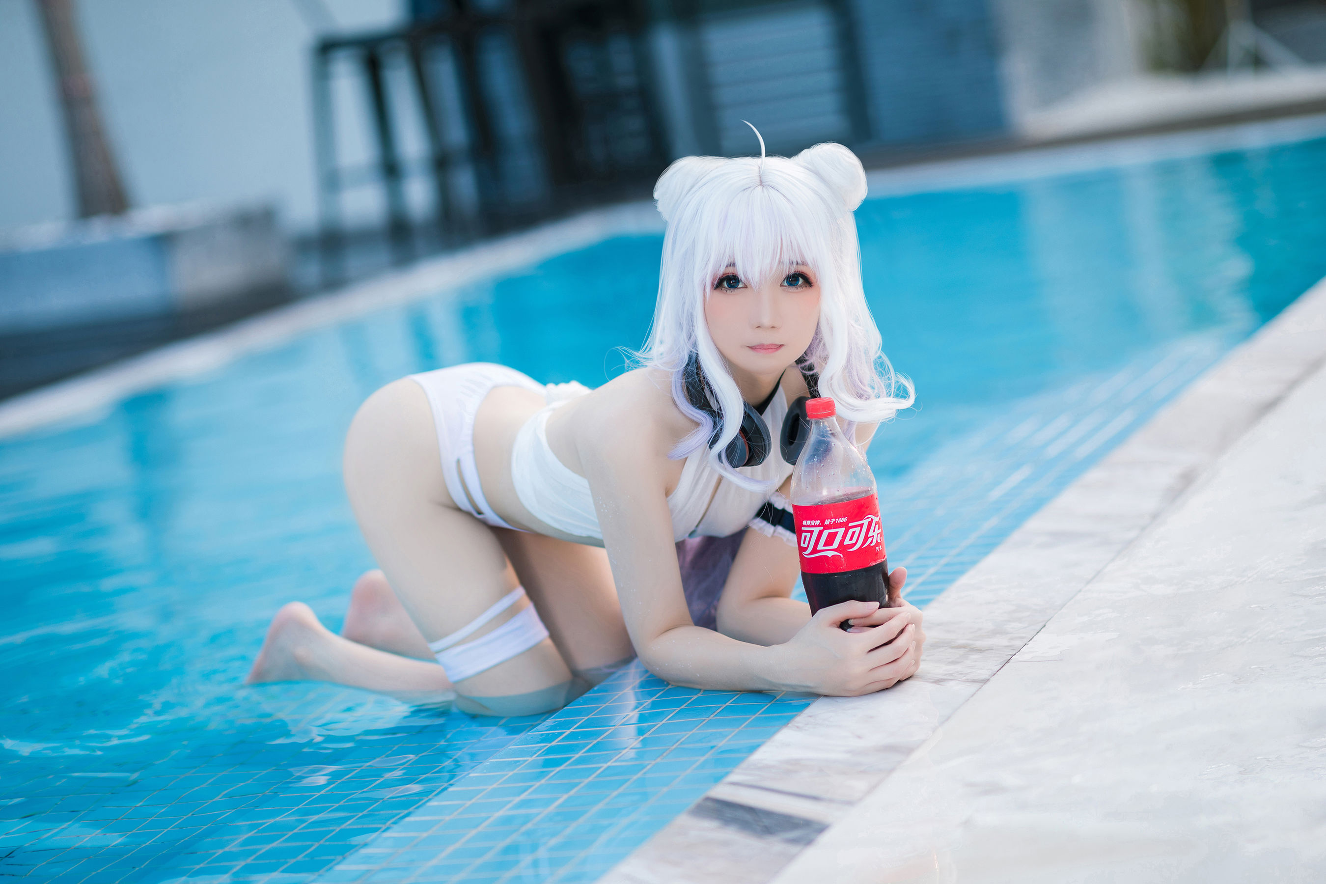 [福利COS] 焖焖碳 - 恶毒泳衣