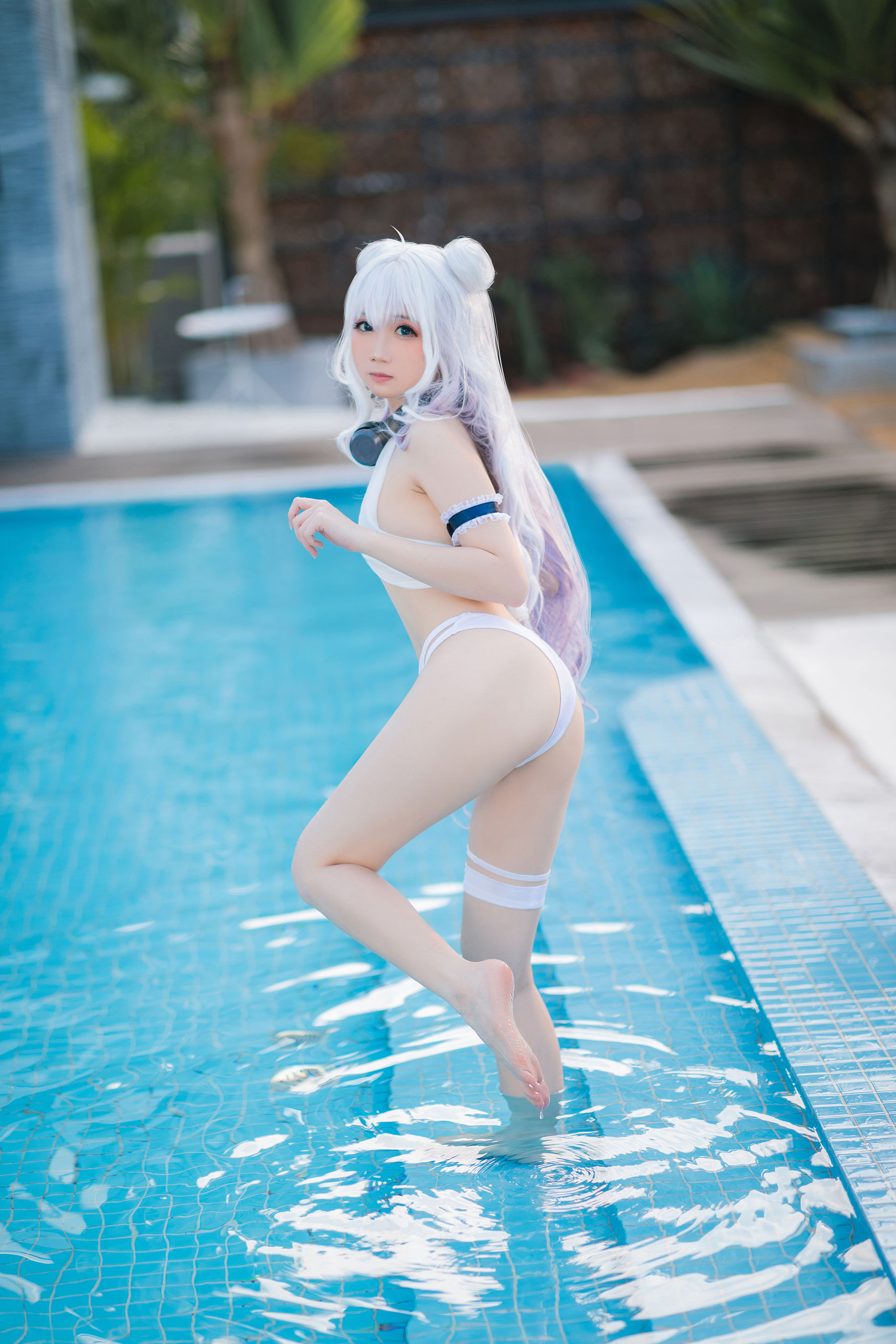 [福利COS] 焖焖碳 - 恶毒泳衣