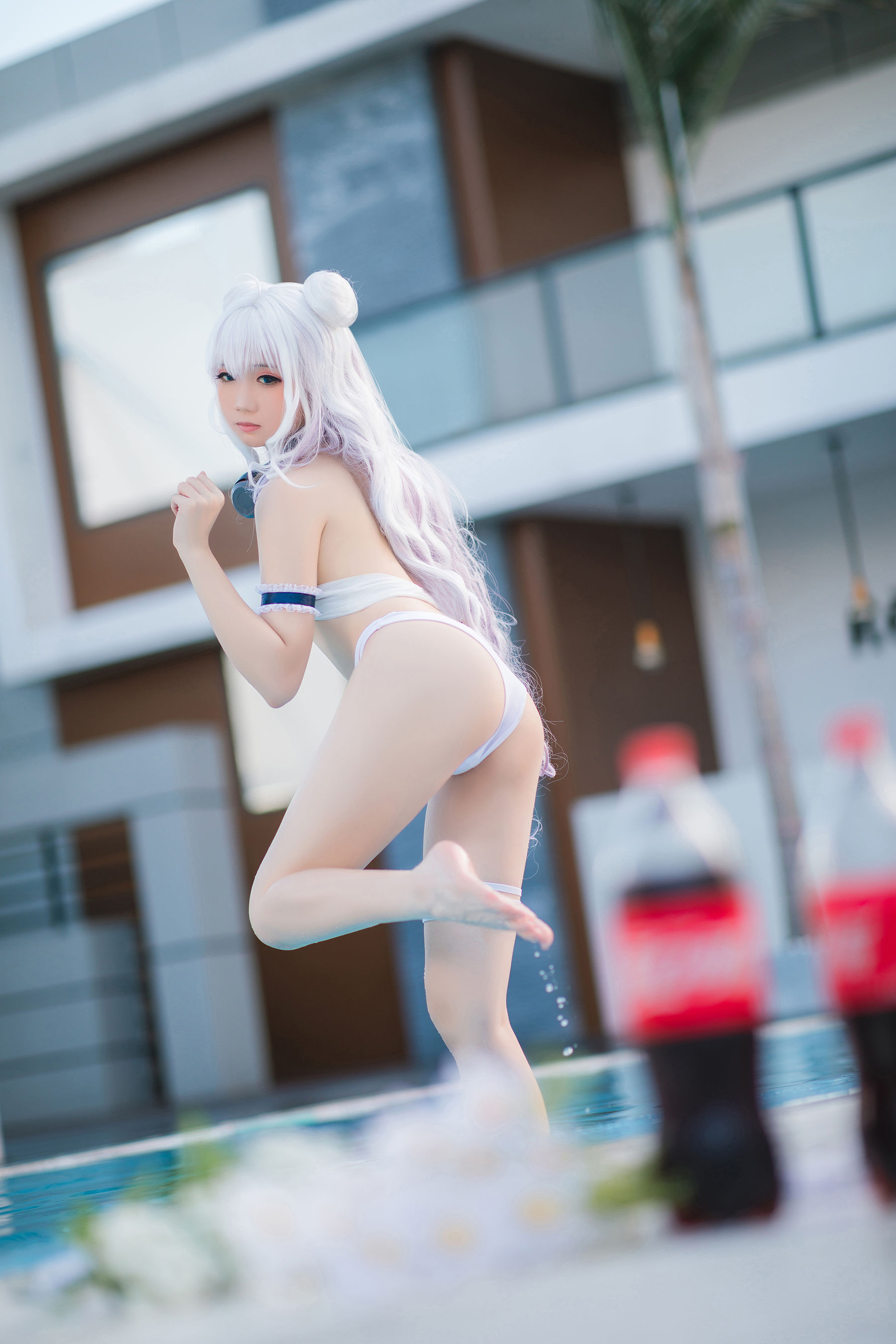 [福利COS] 焖焖碳 - 恶毒泳衣