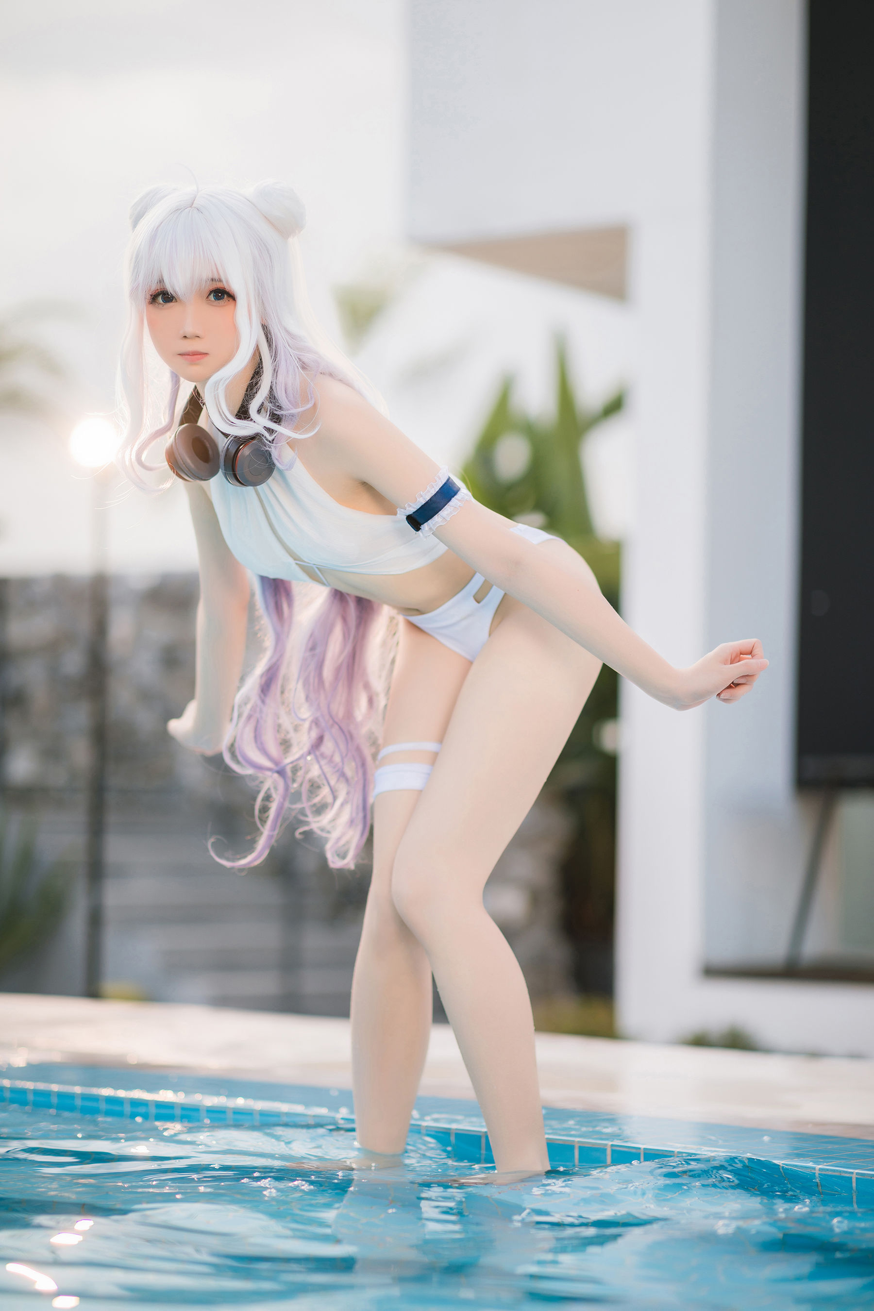 [福利COS] 焖焖碳 - 恶毒泳衣