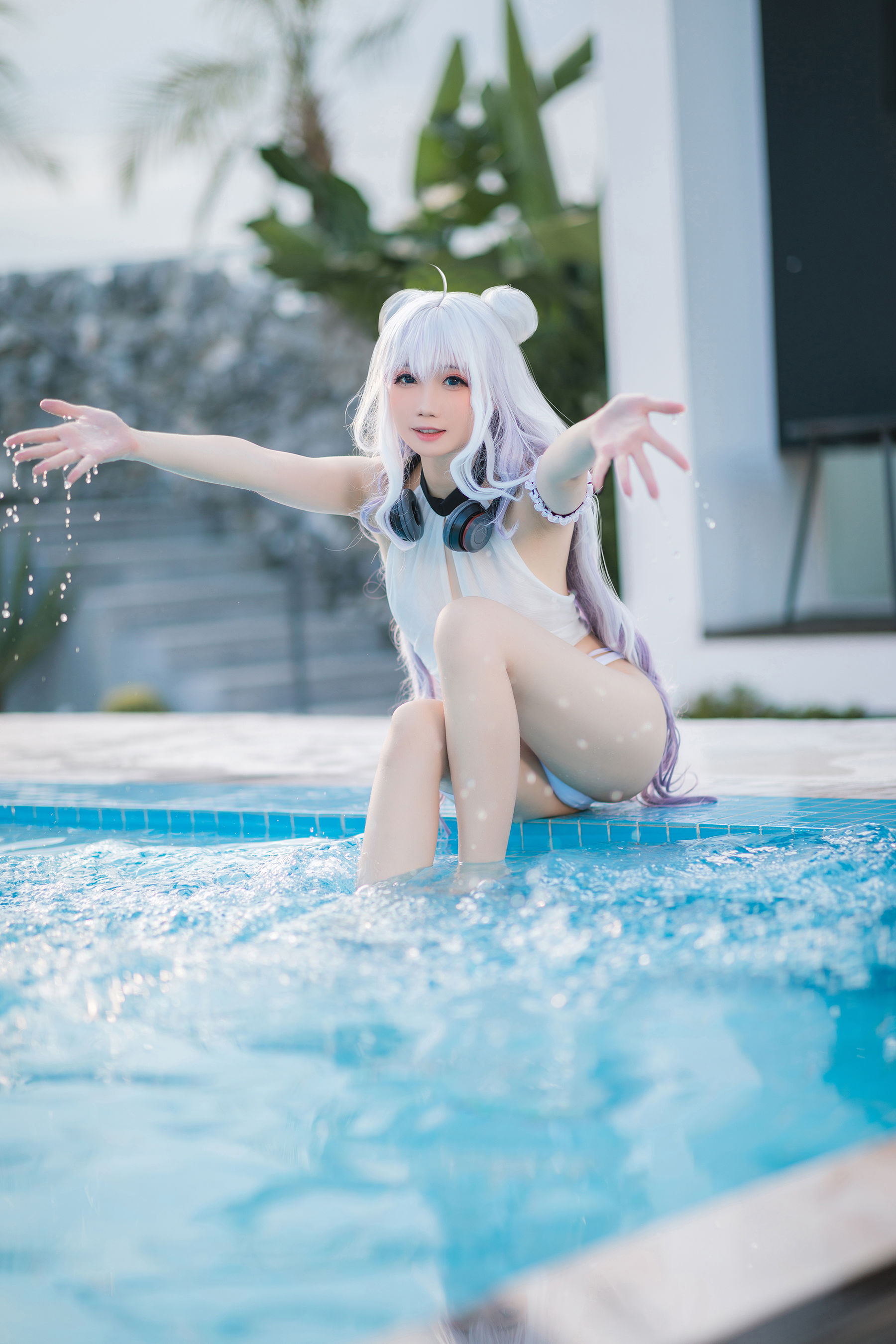 [福利COS] 焖焖碳 - 恶毒泳衣