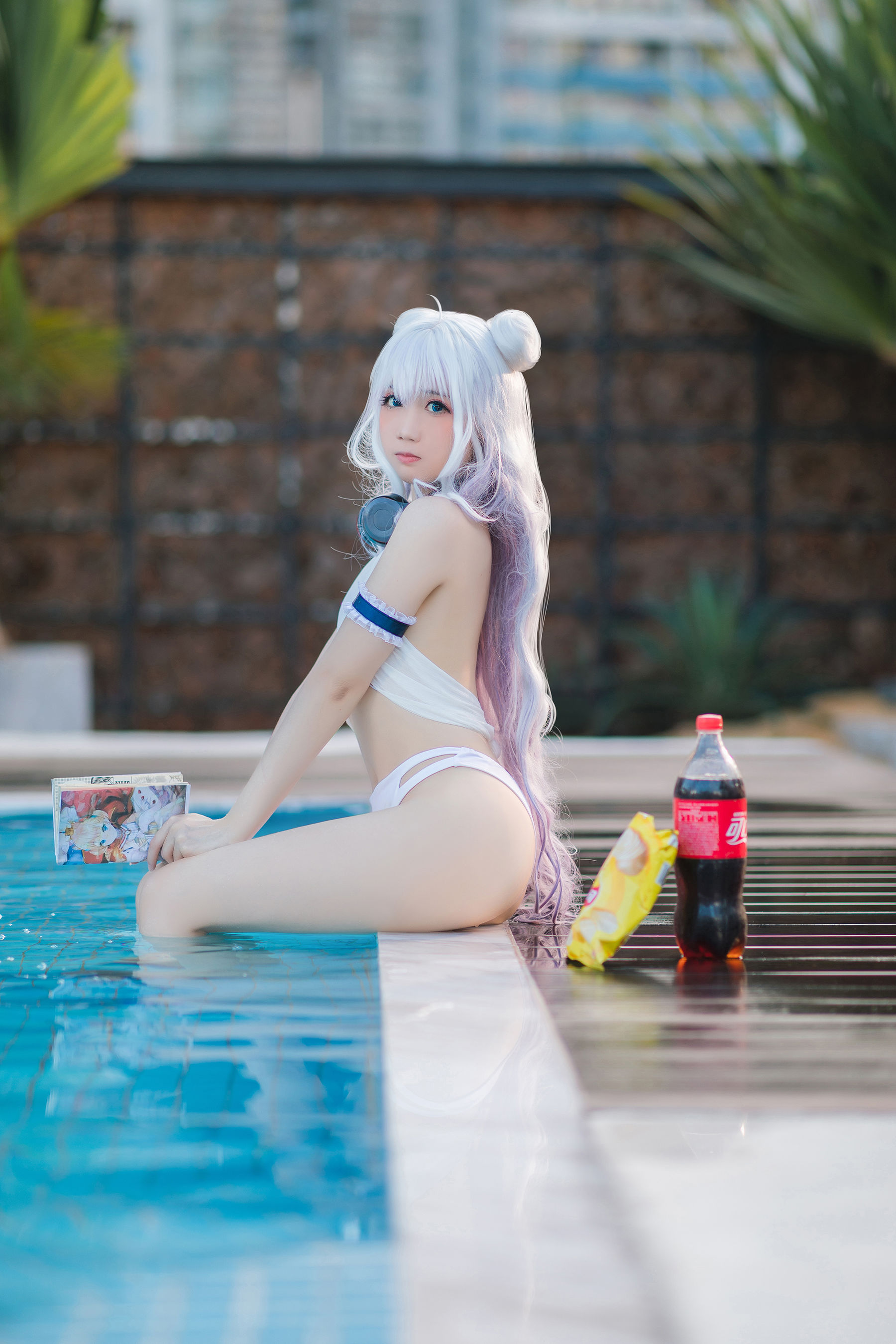 [福利COS] 焖焖碳 - 恶毒泳衣