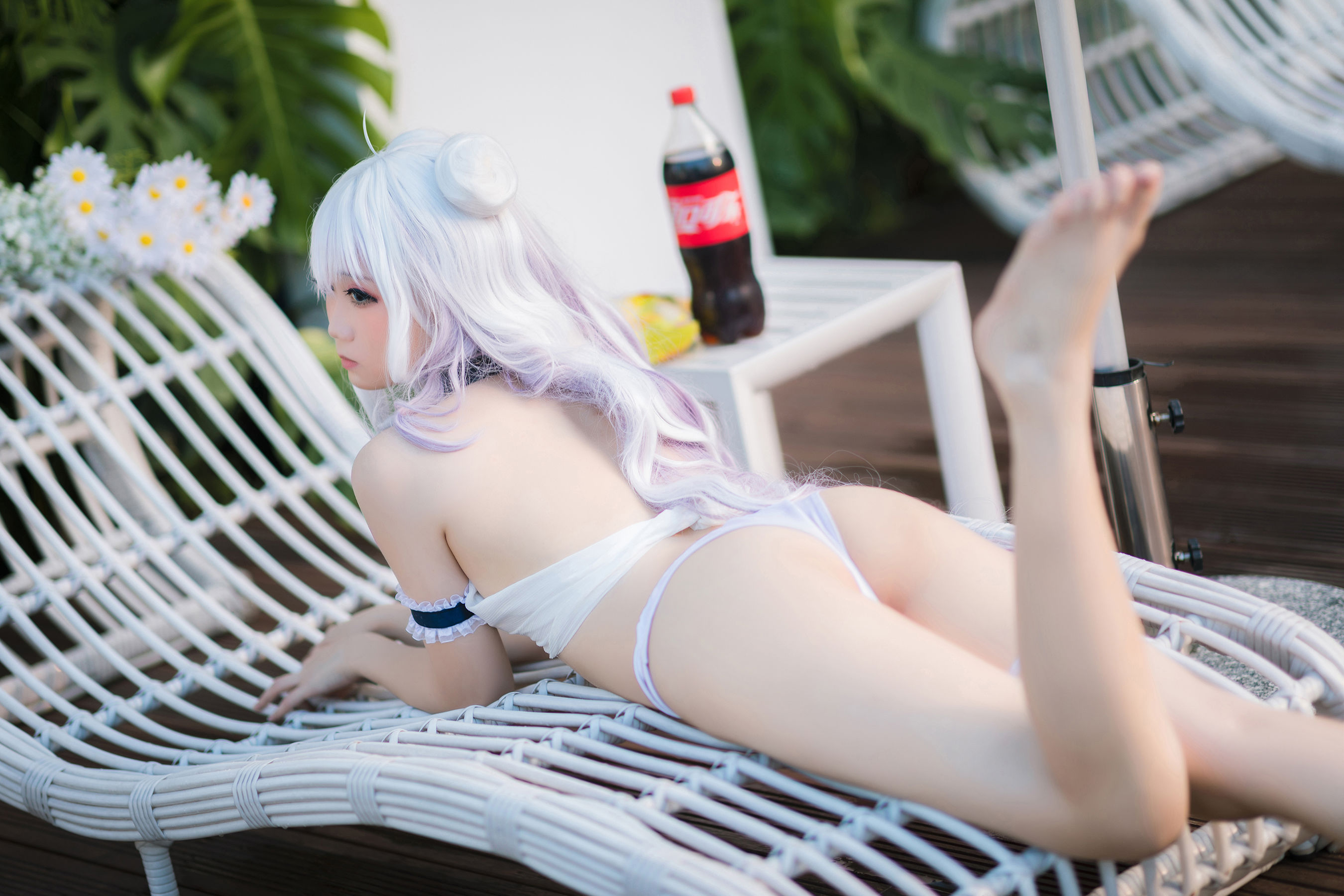 [福利COS] 焖焖碳 - 恶毒泳衣