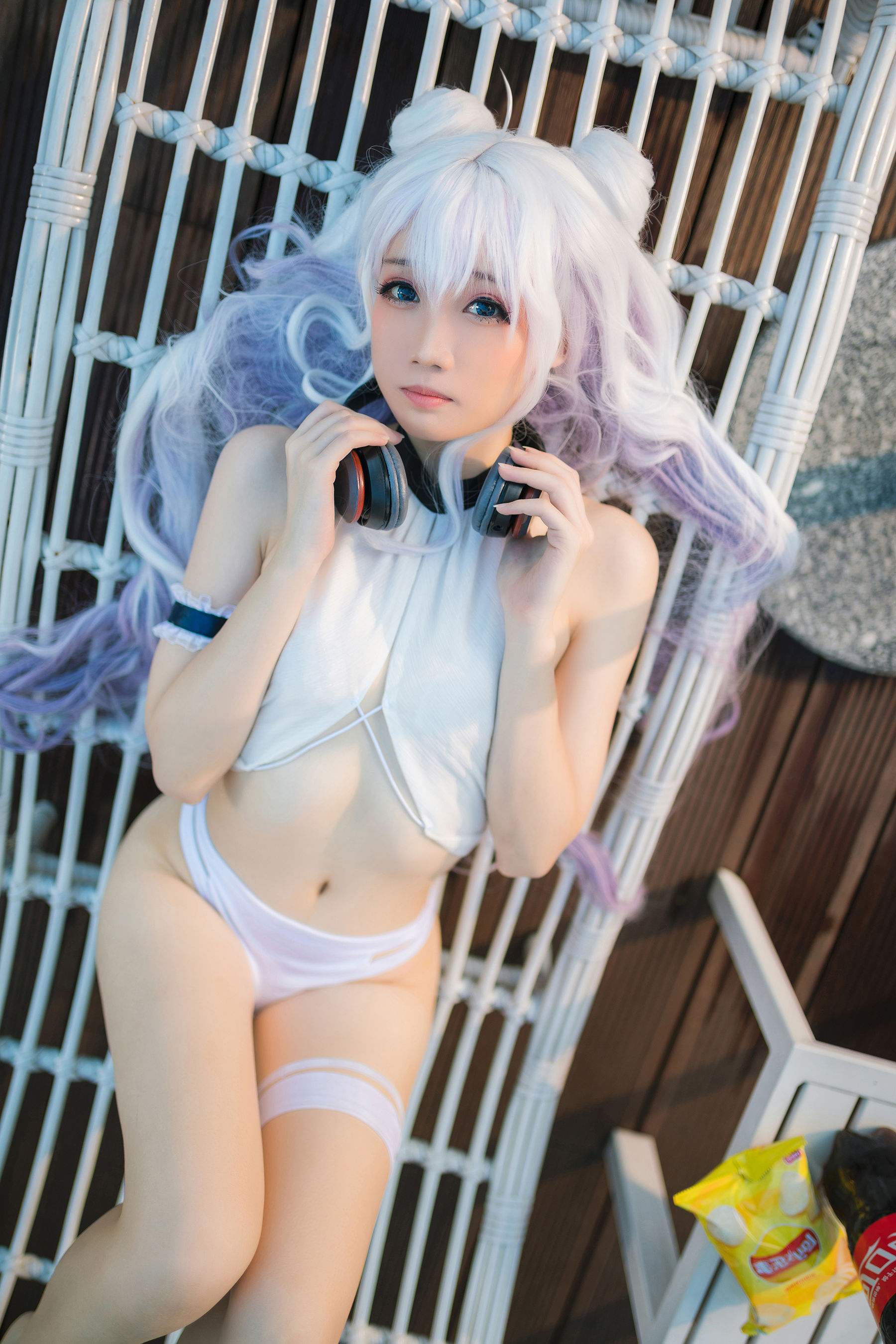 [福利COS] 焖焖碳 - 恶毒泳衣