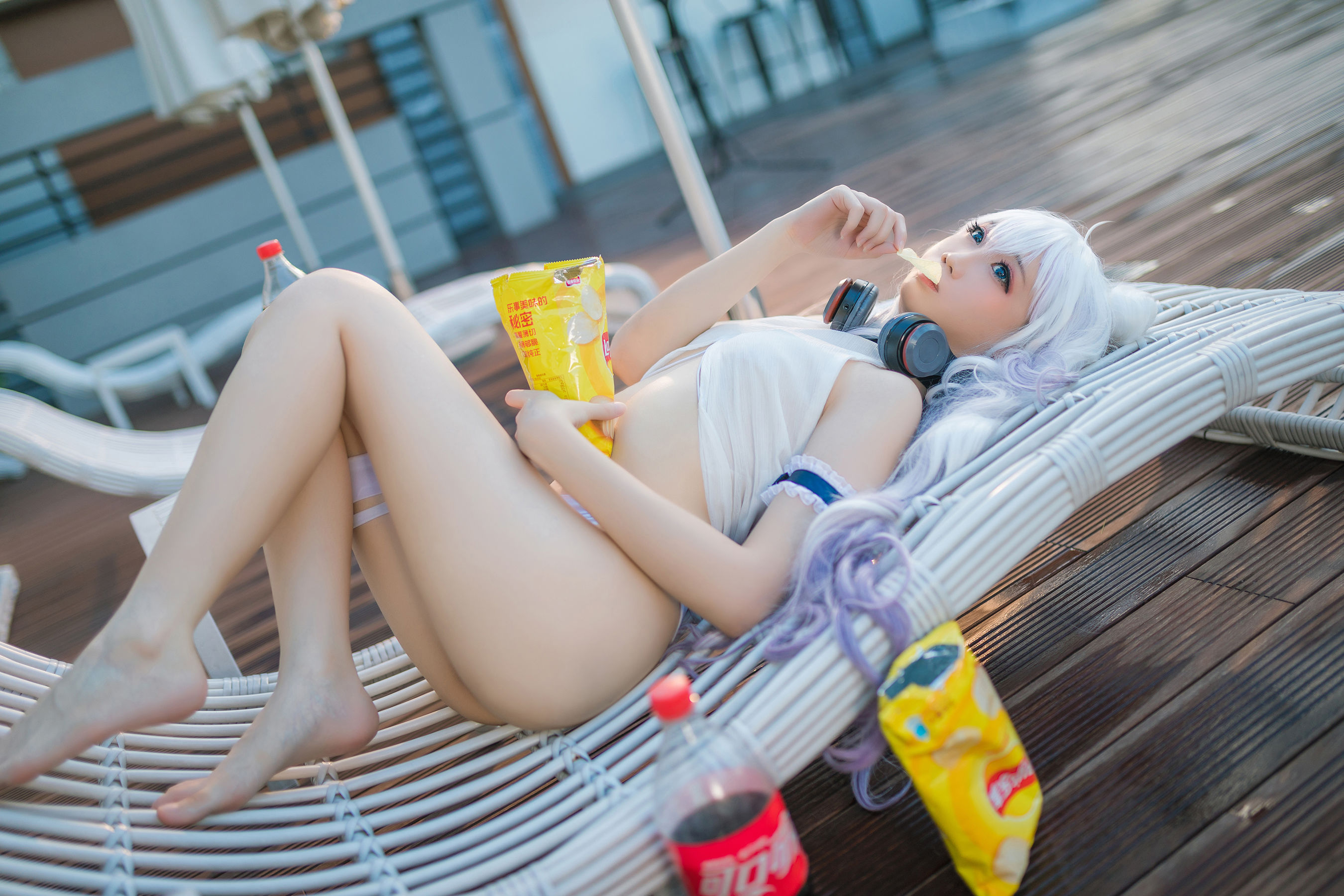 [福利COS] 焖焖碳 - 恶毒泳衣