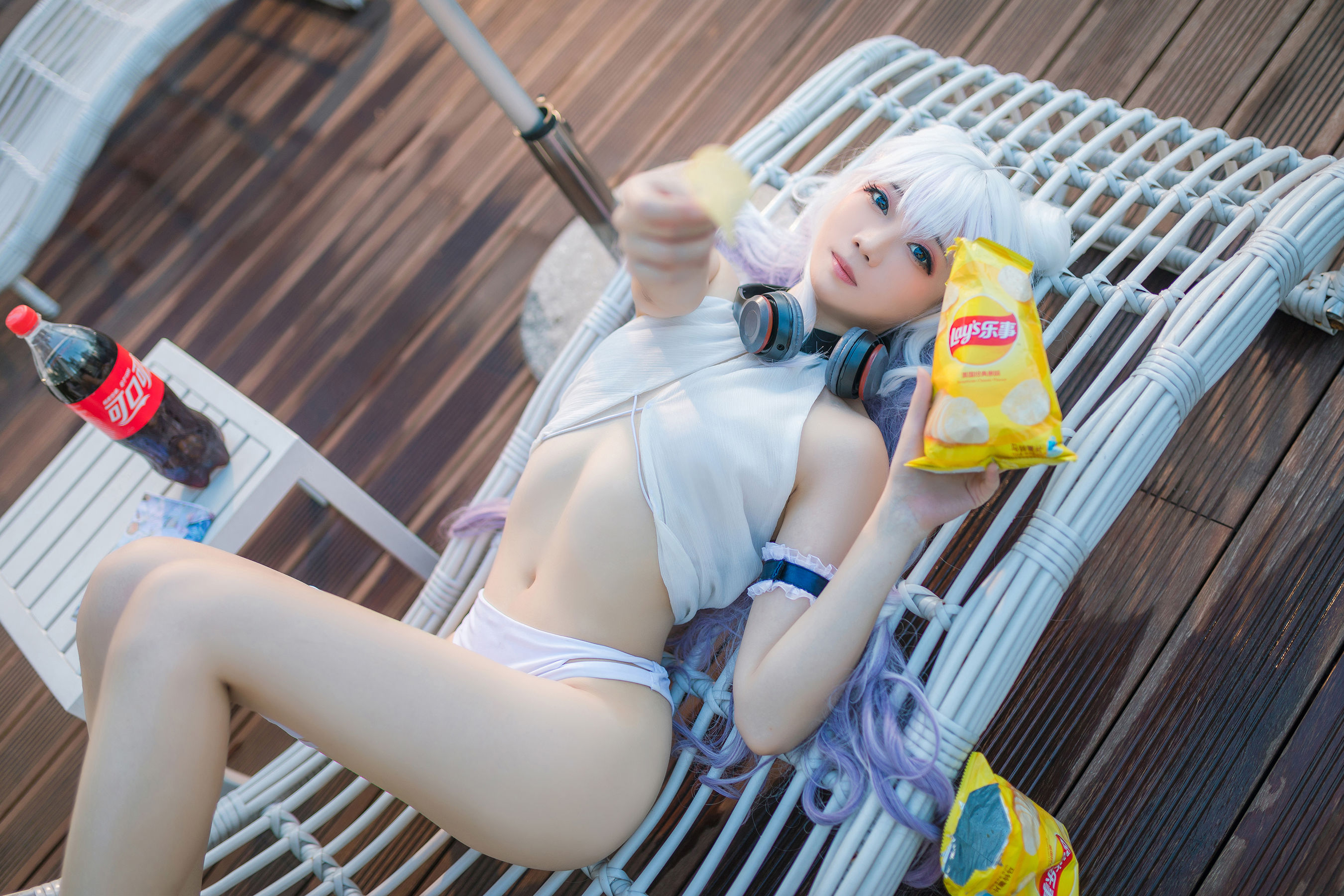 [福利COS] 焖焖碳 - 恶毒泳衣