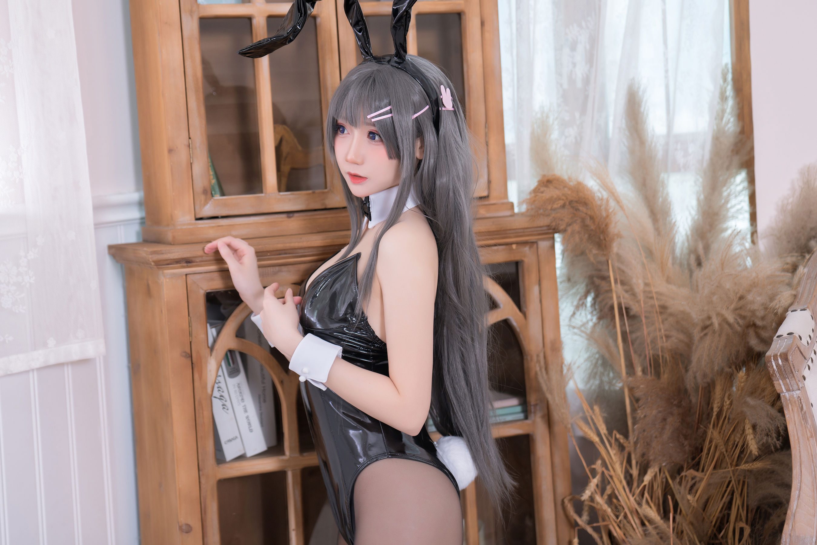 [福利COS] 焖焖碳 - 樱岛麻衣兔女郎