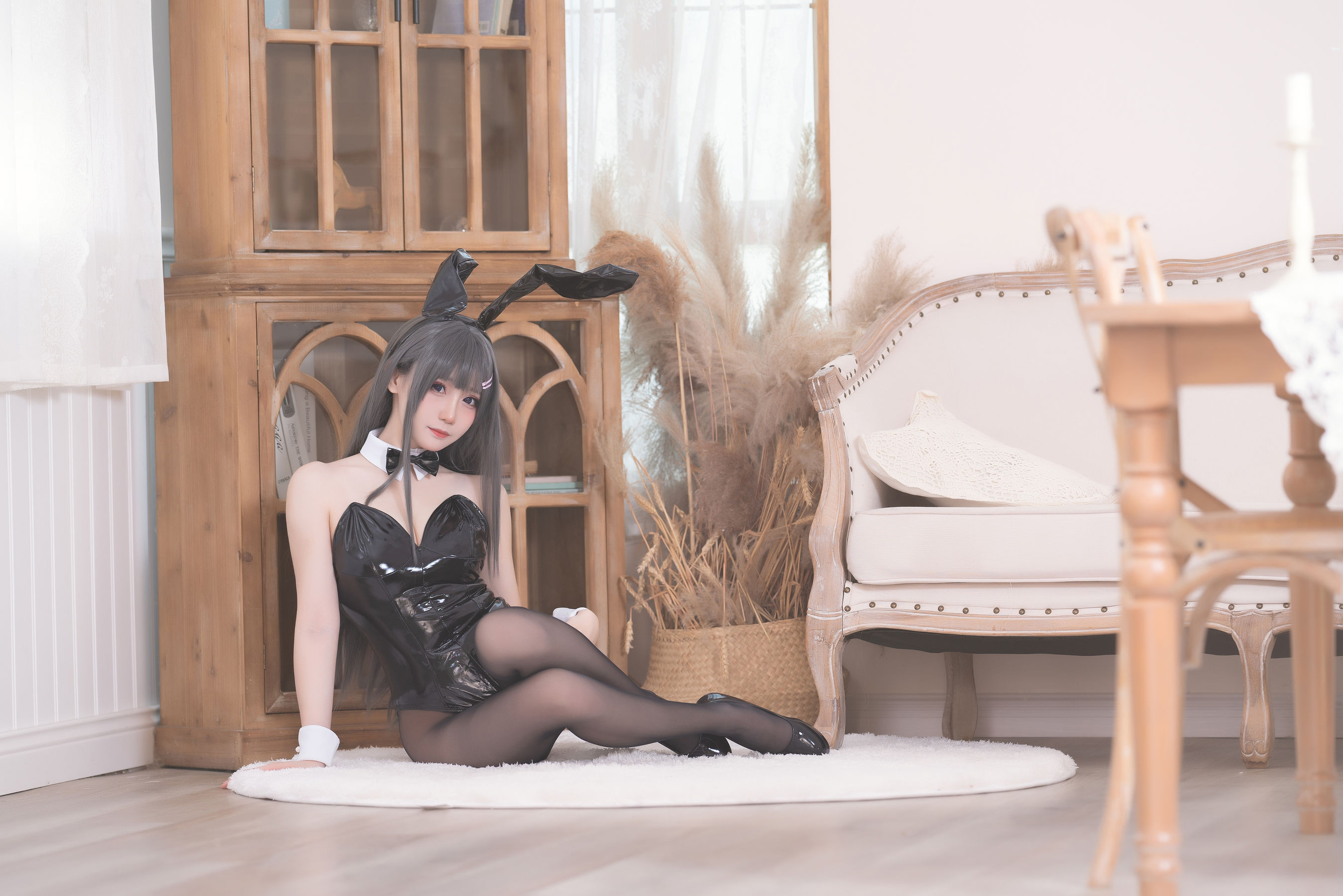 [福利COS] 焖焖碳 - 樱岛麻衣兔女郎