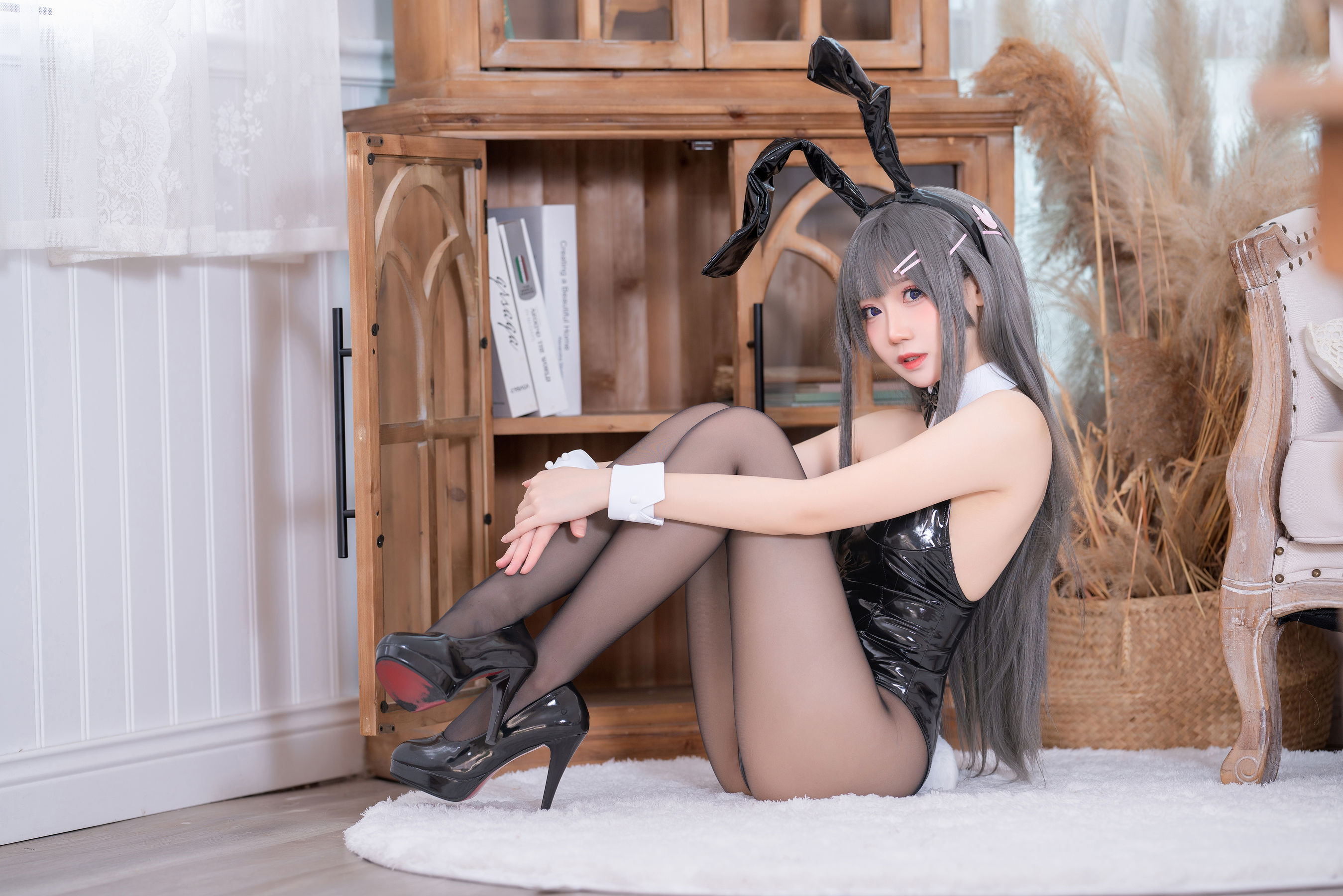 [福利COS] 焖焖碳 - 樱岛麻衣兔女郎