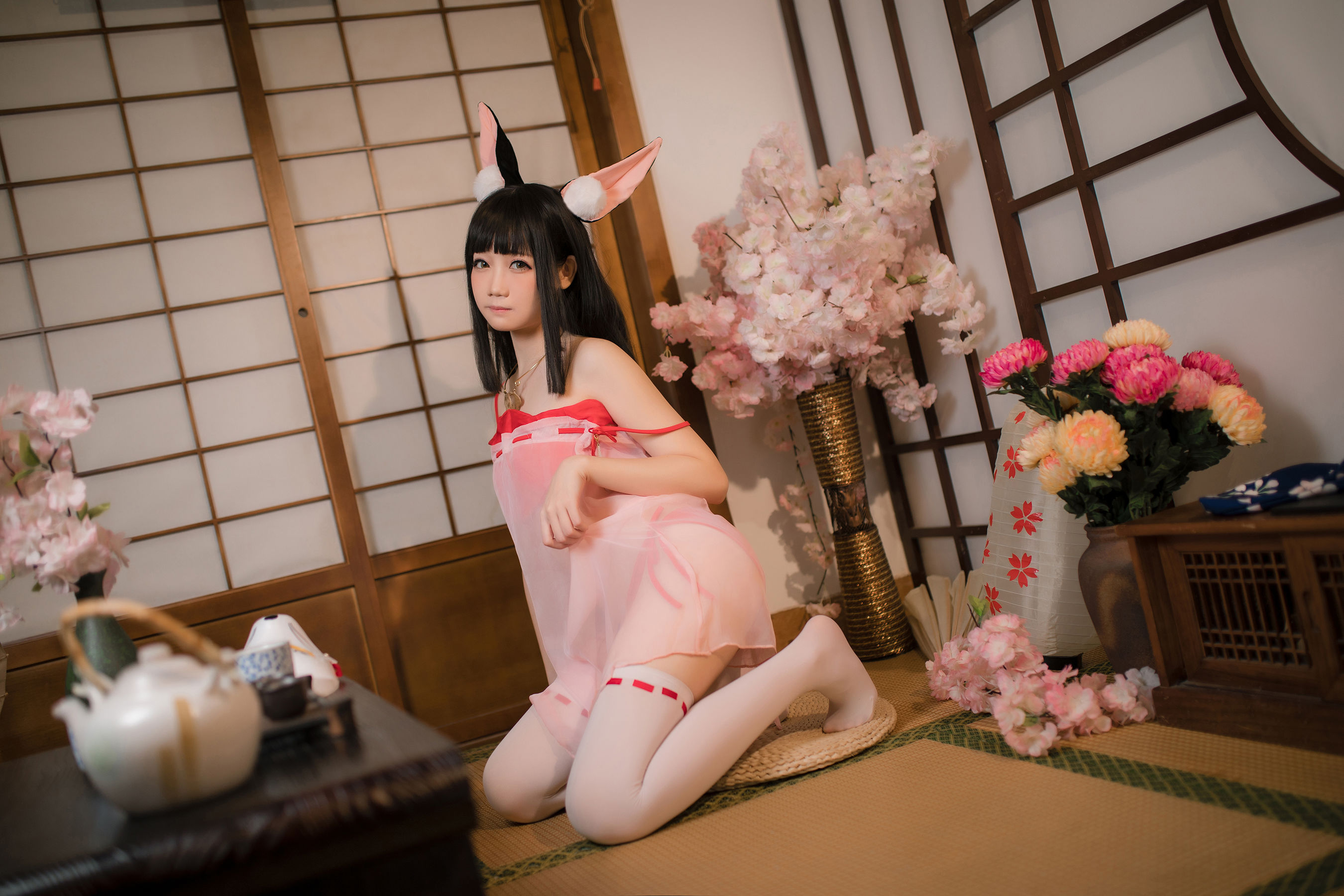 [福利COS] 焖焖碳 - 碧蓝航线 長門睡衣