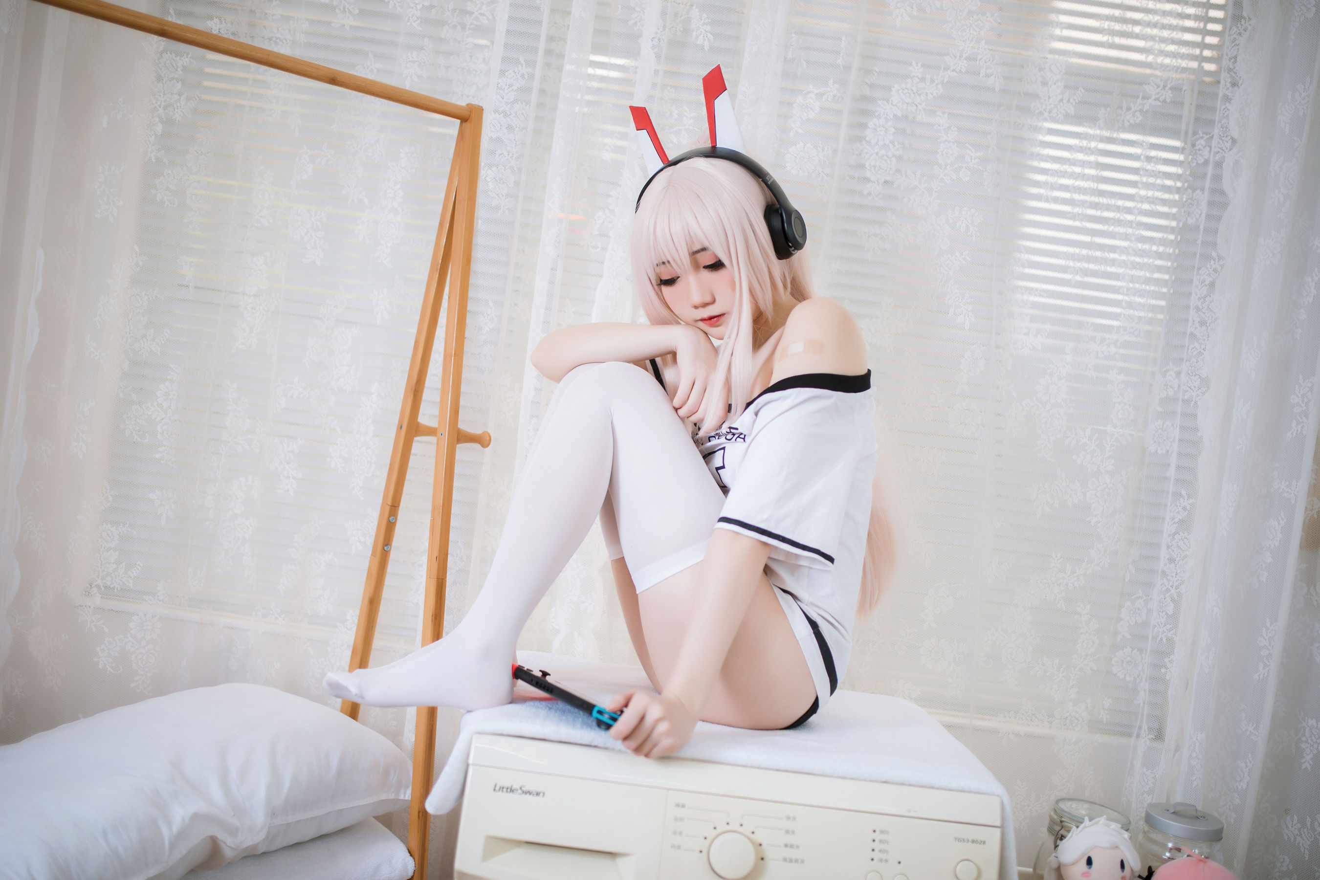 [福利COS] 焖焖碳 - 绫波 宅版本