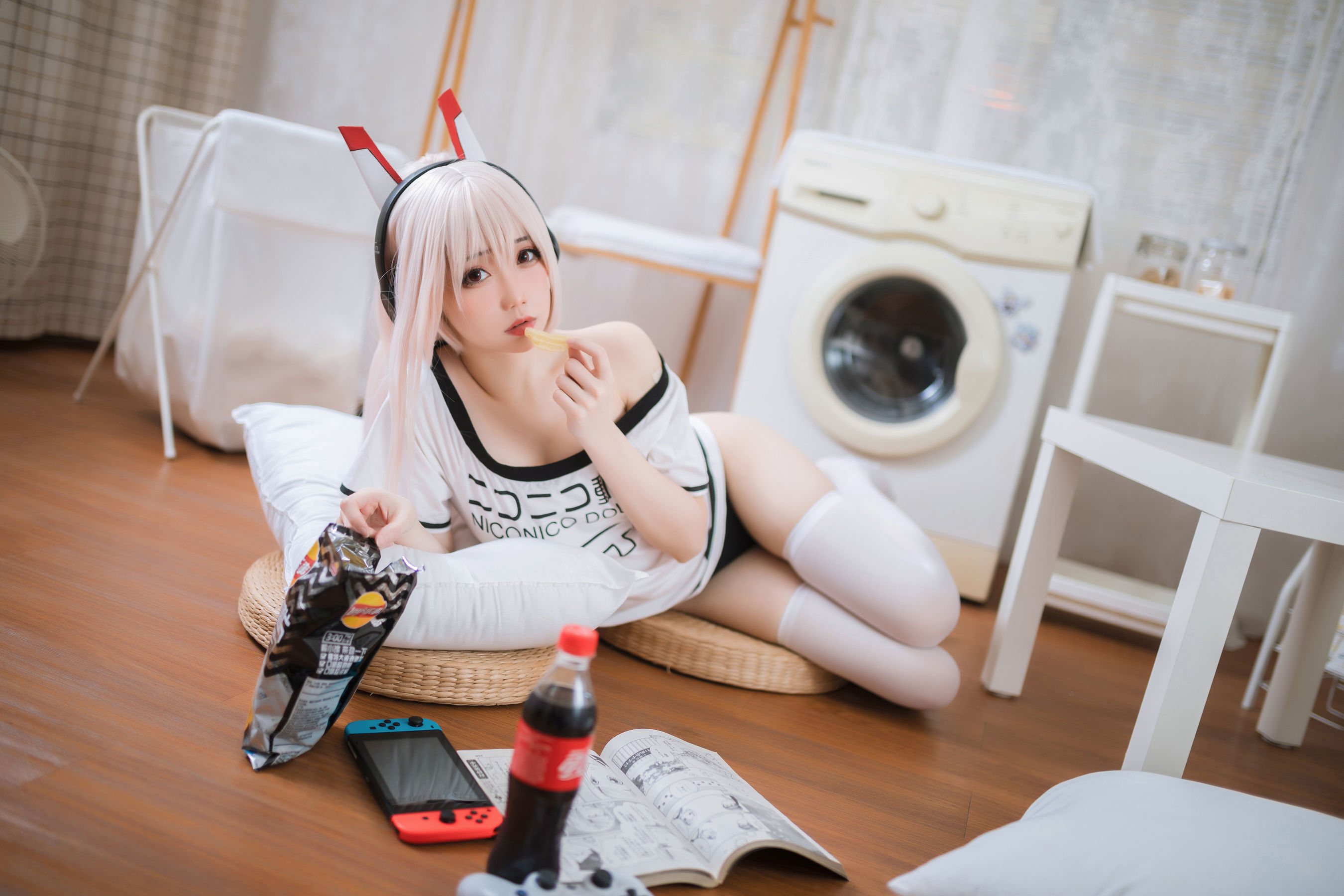 [福利COS] 焖焖碳 - 绫波 宅版本
