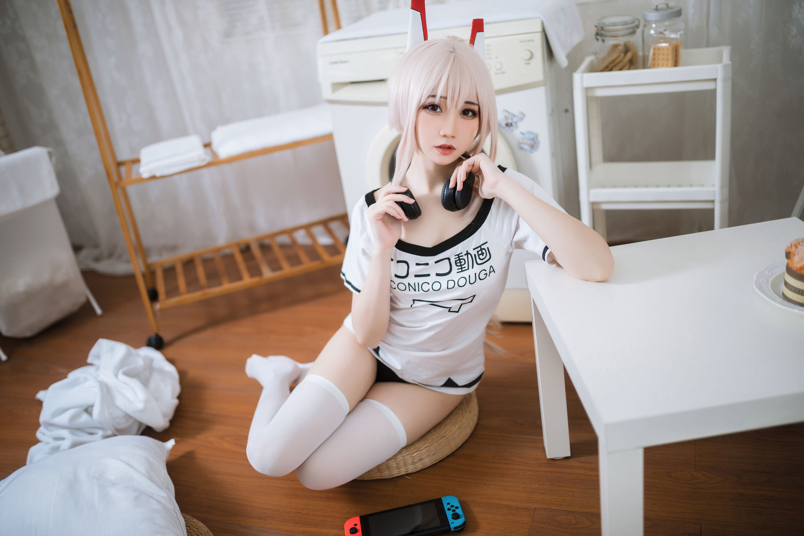 [福利COS] 焖焖碳 - 绫波 宅版本