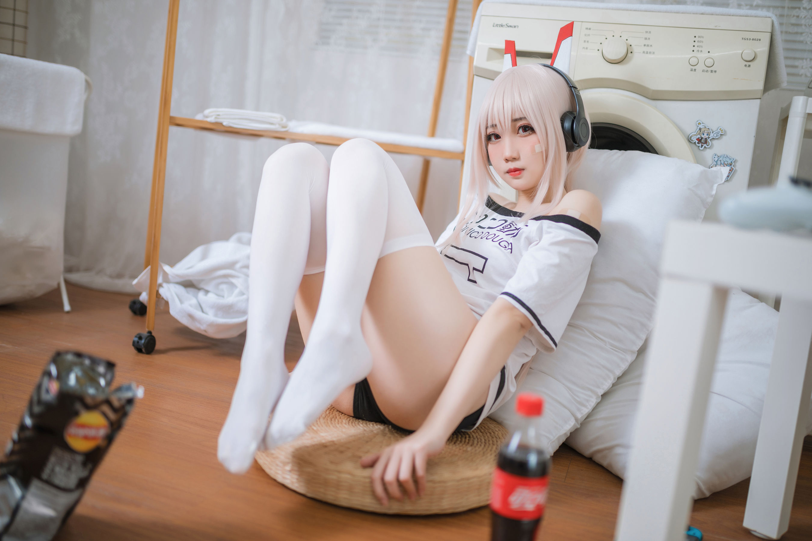 [福利COS] 焖焖碳 - 绫波 宅版本