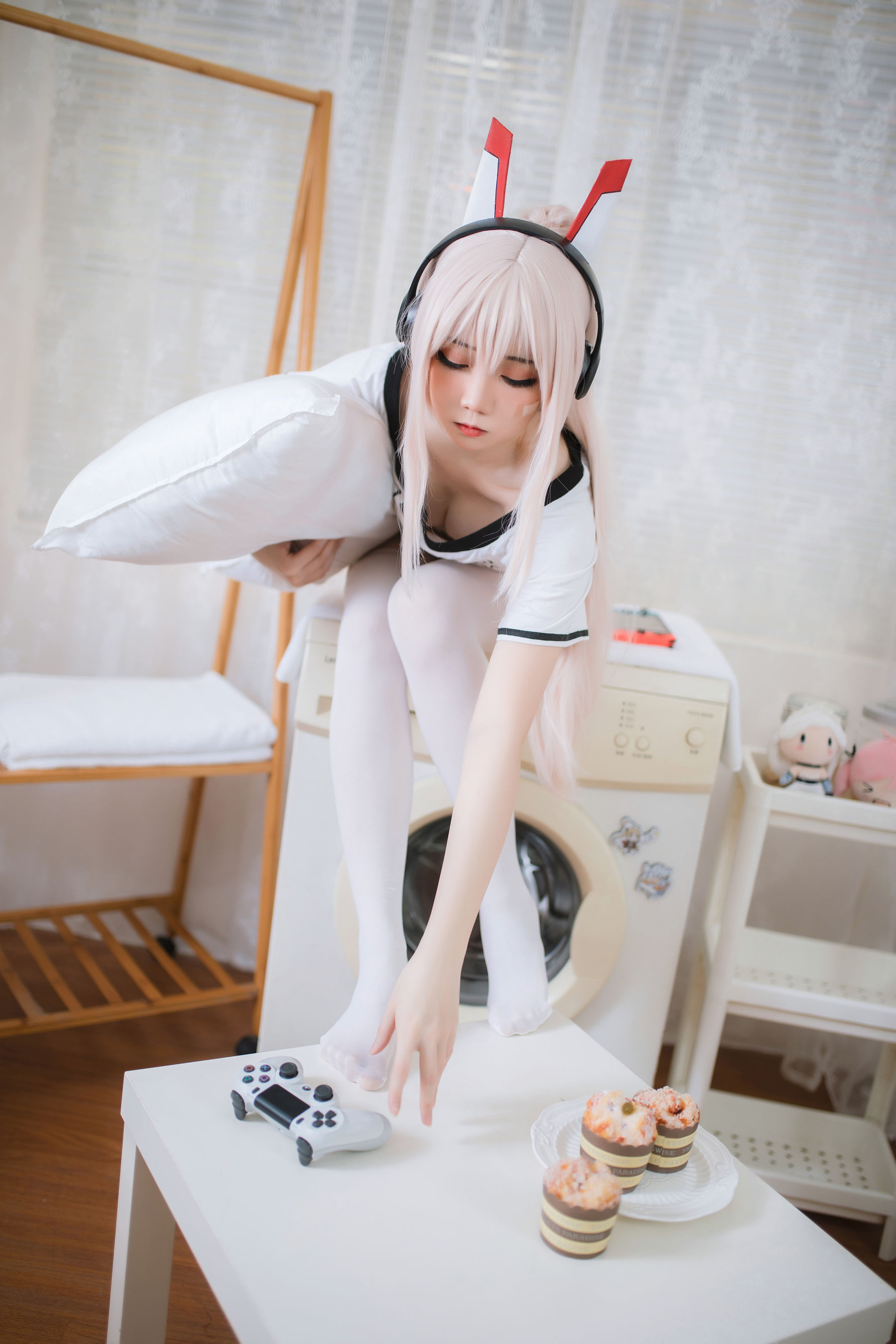 [福利COS] 焖焖碳 - 绫波 宅版本