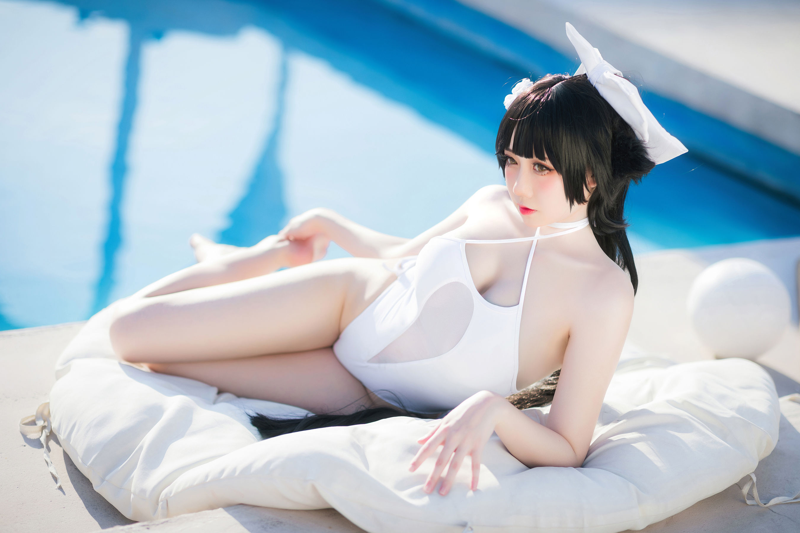 [福利COS] 焖焖碳 - 高雄泳装
