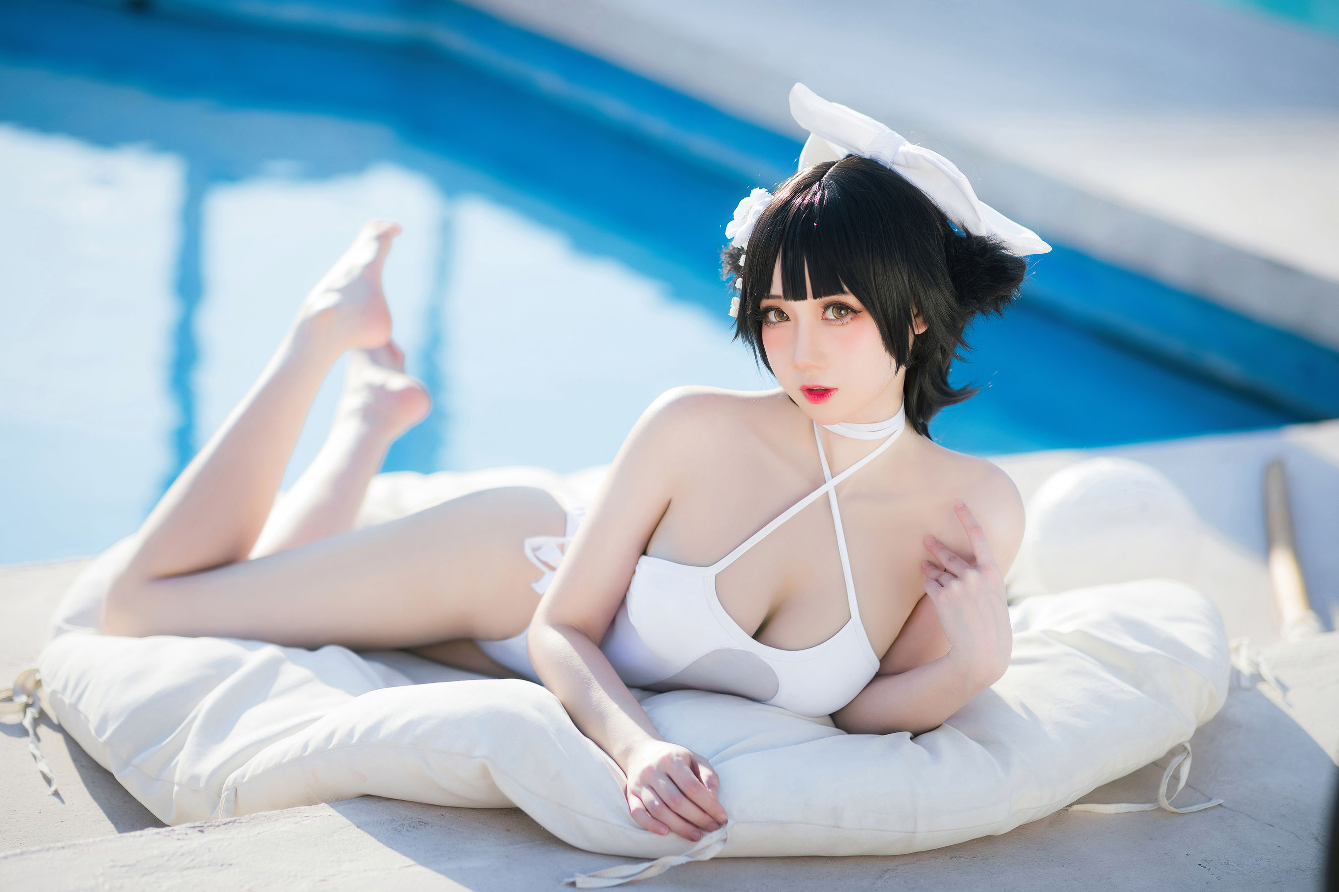 [福利COS] 焖焖碳 - 高雄泳装