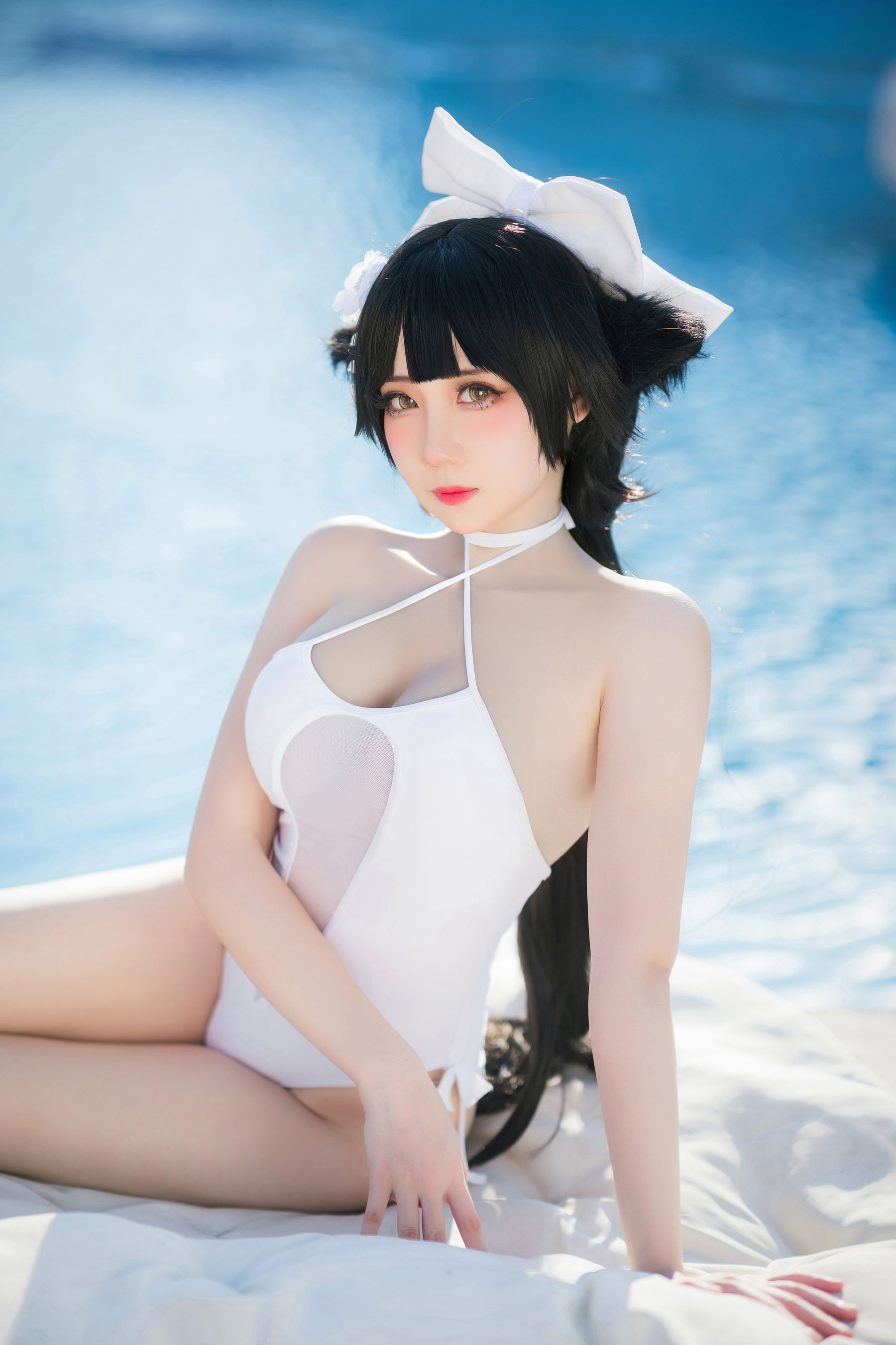 [福利COS] 焖焖碳 - 高雄泳装