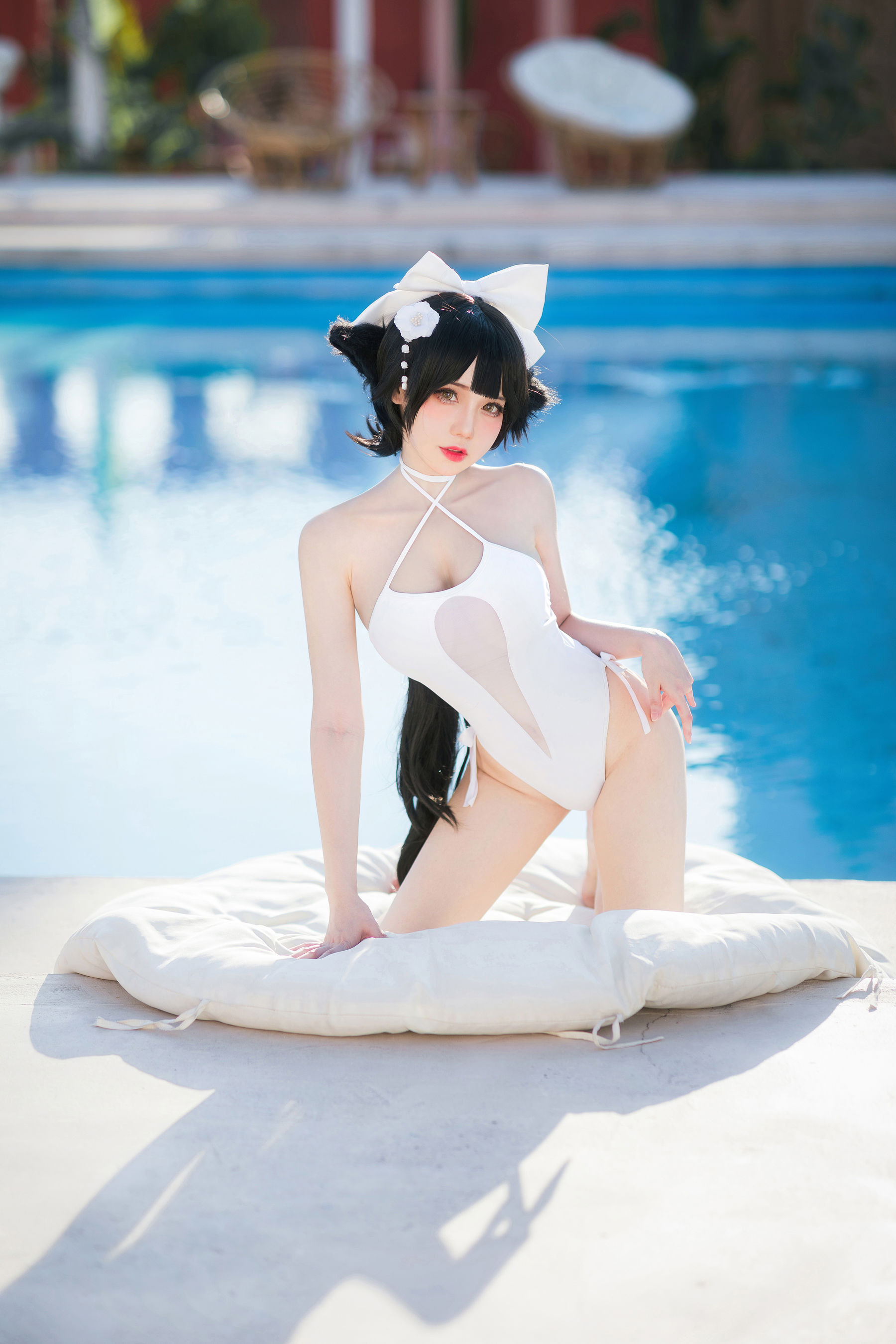 [福利COS] 焖焖碳 - 高雄泳装