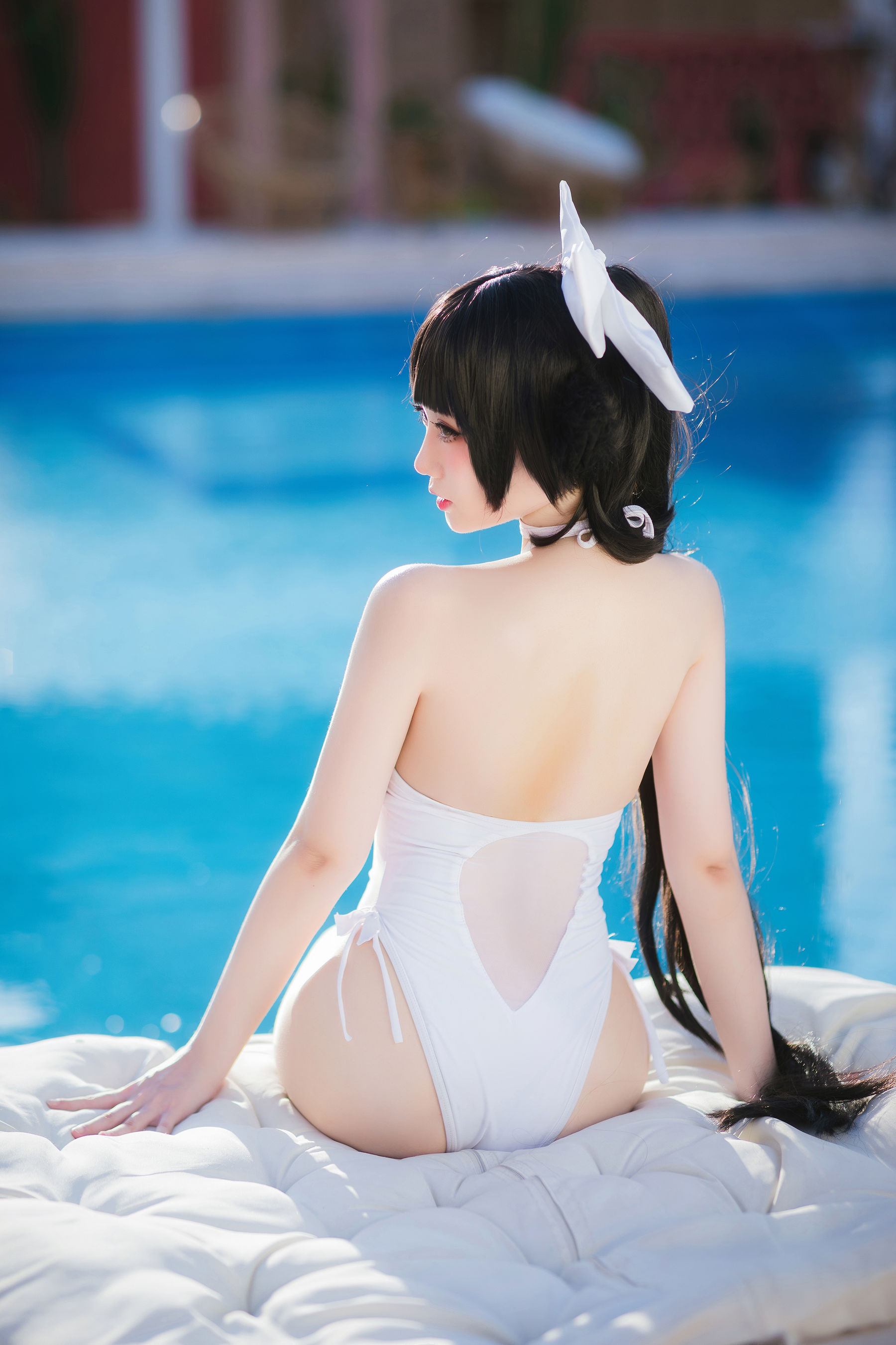 [福利COS] 焖焖碳 - 高雄泳装